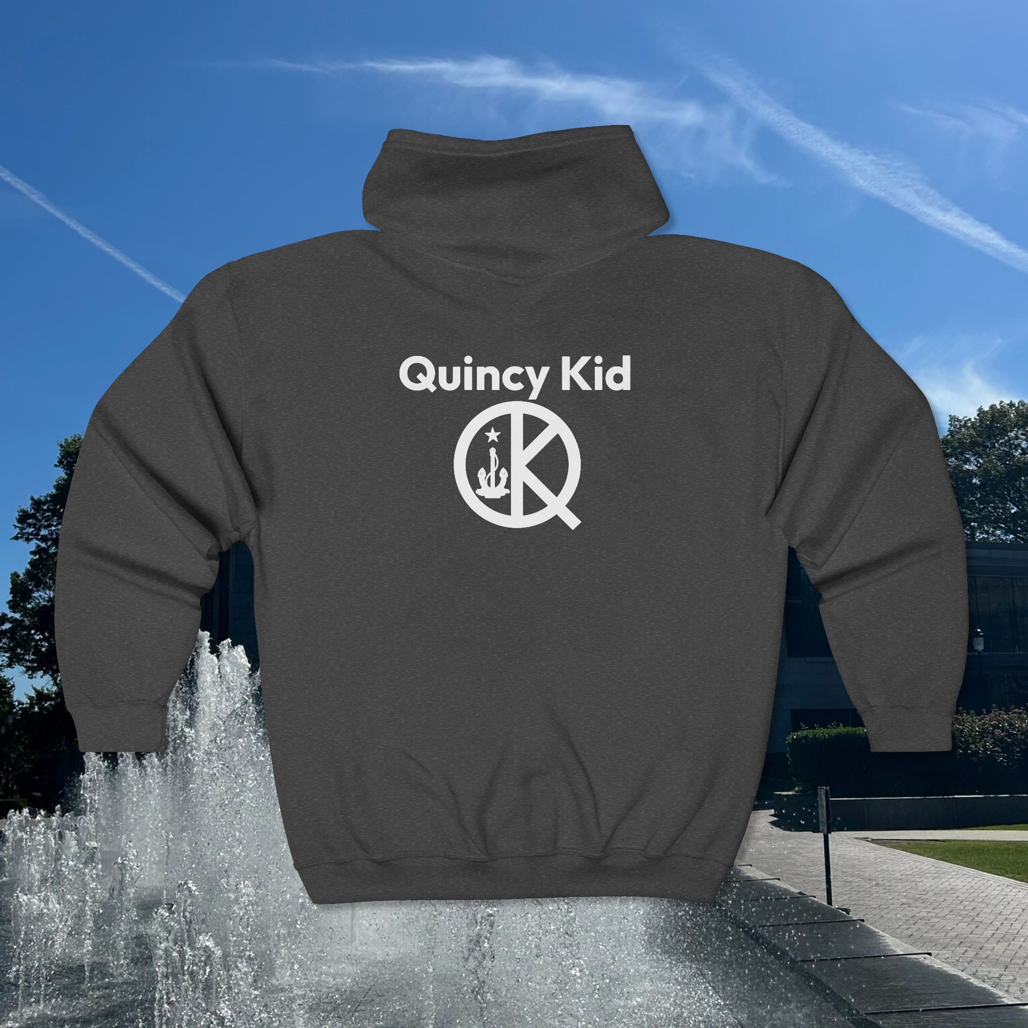Quincy Kid Full Zip Hooded Sweatshirt