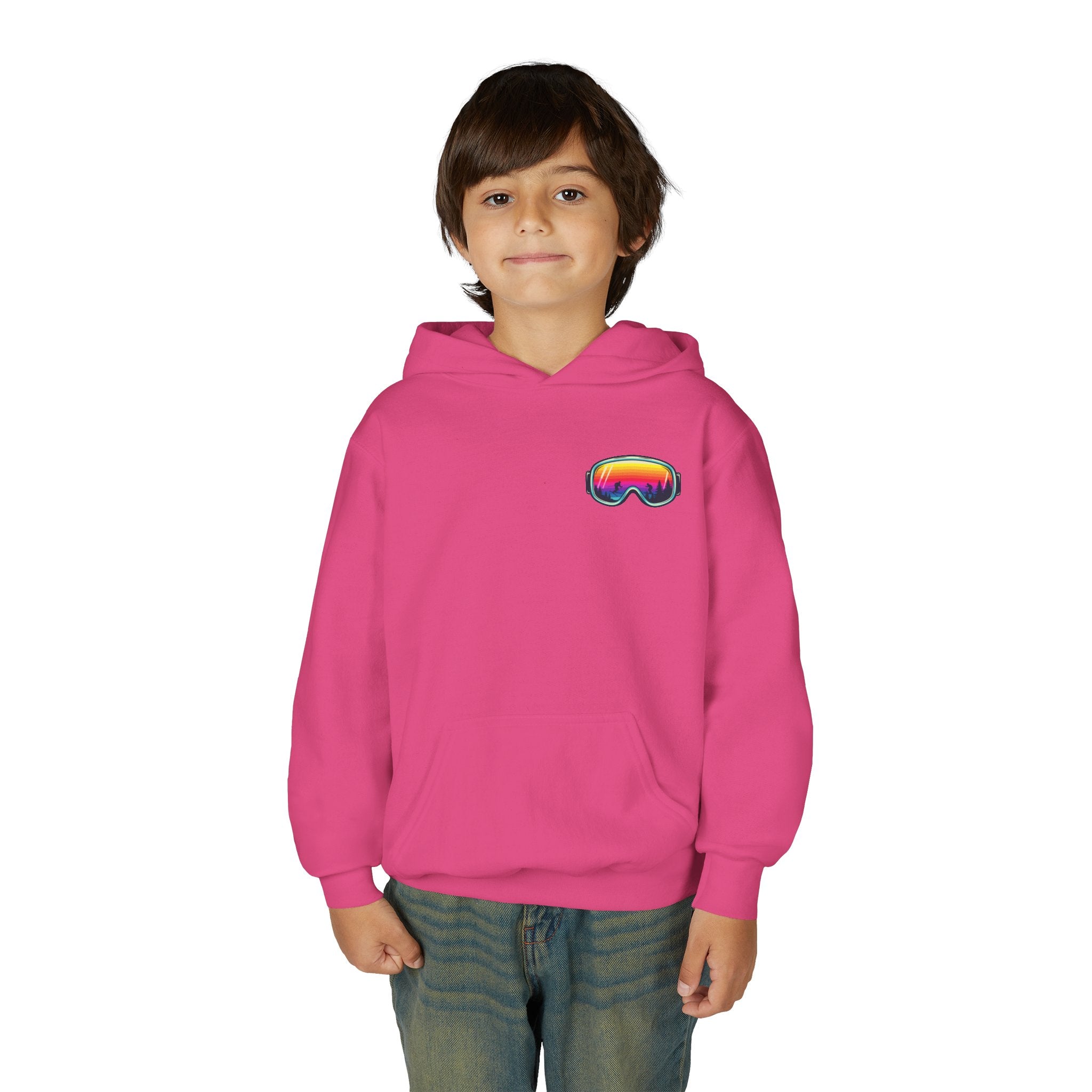 Ski Heavenly Hill Youth Softstyle Hoodie
