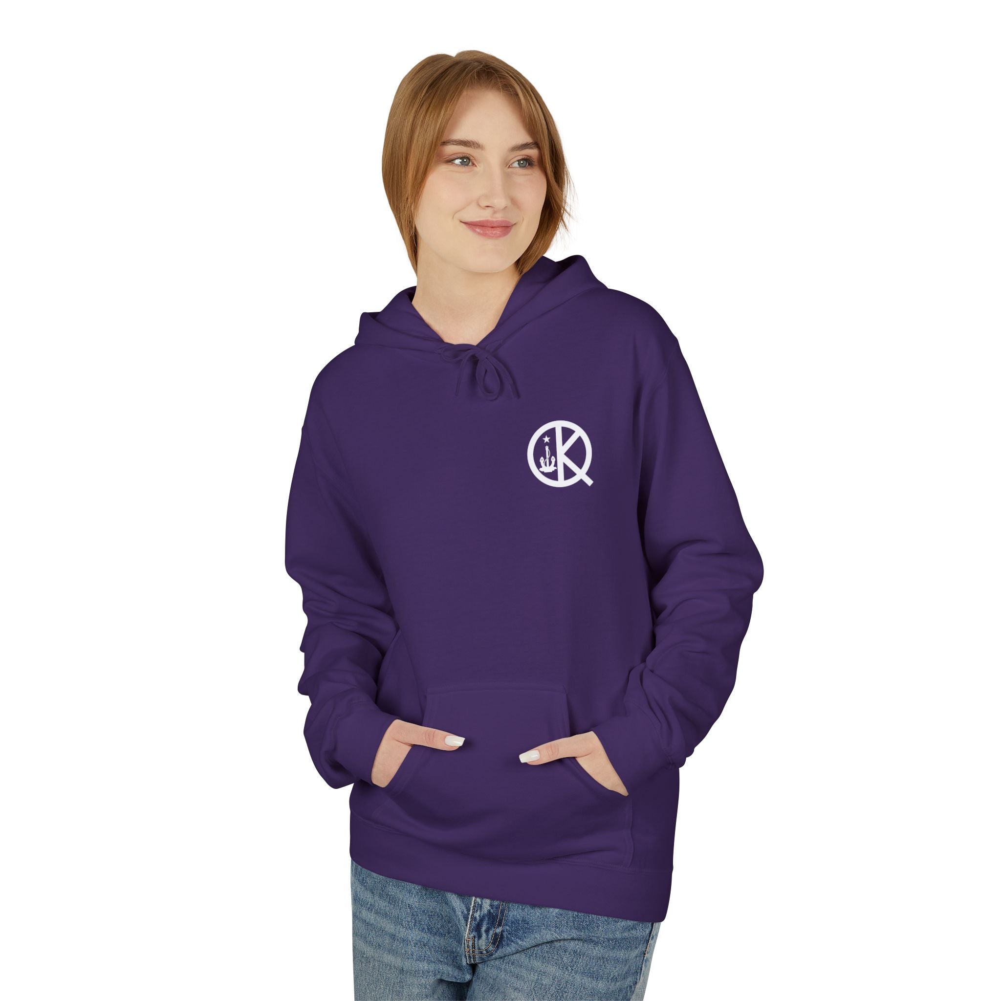 Sailor's Pond Hockey Softstyle Hoodie White Text