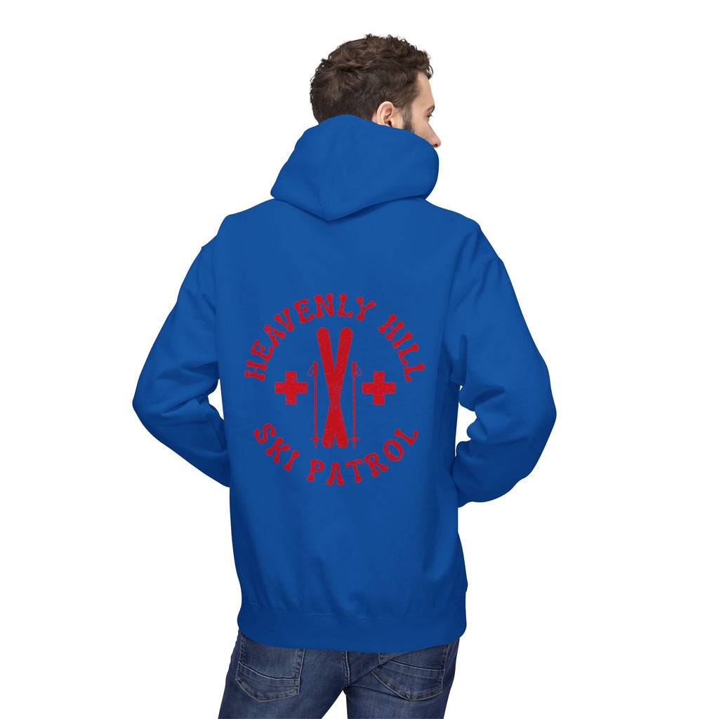Distressed Heavenly Hill Ski Patrol Softstyle Hoodie
