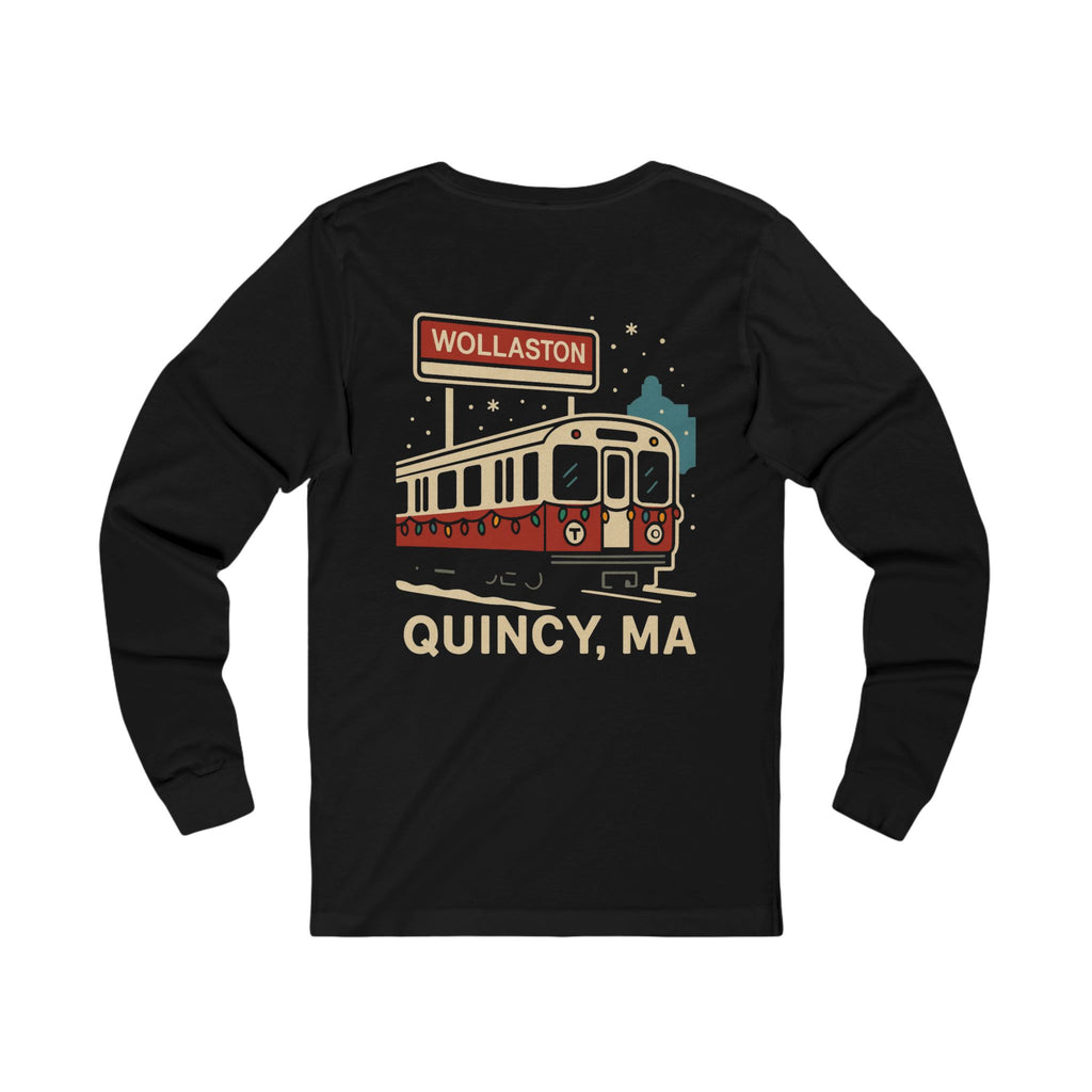 Wollaston Holiday Longsleeve- Red Logo