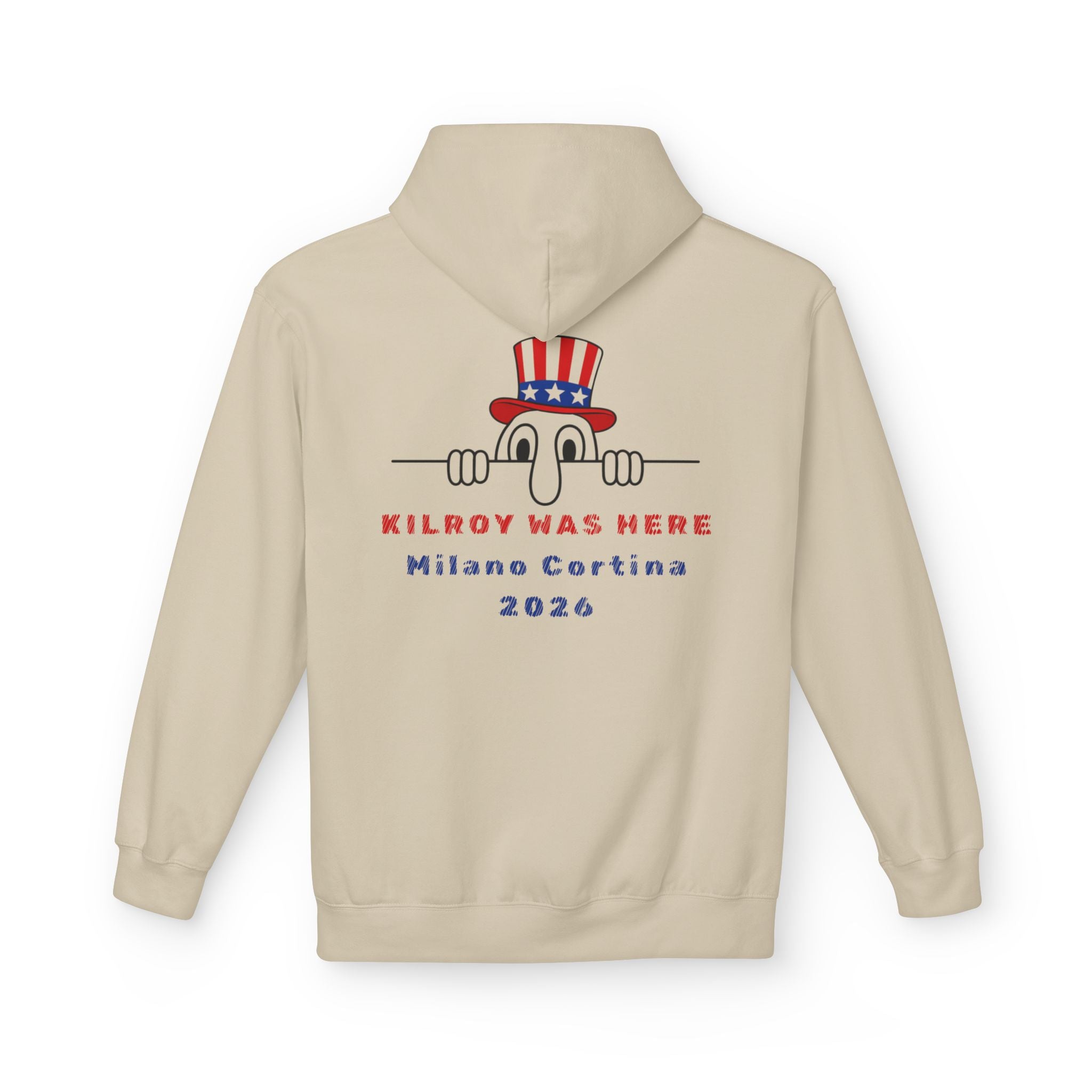 U.S.A. Kilroy Was Here  Winter Games 2026 Softstyle Hoodie