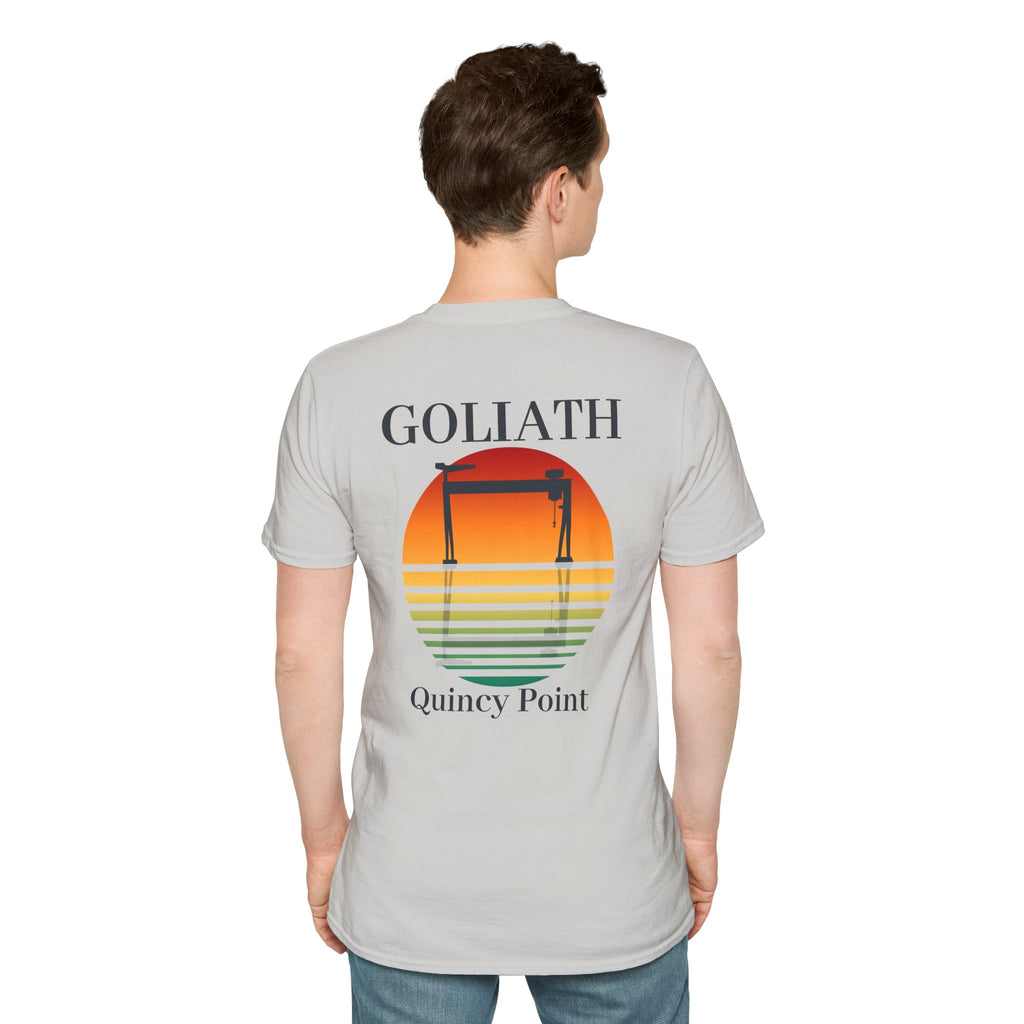Fore River Shipyard Goliath Sunset T-shirt