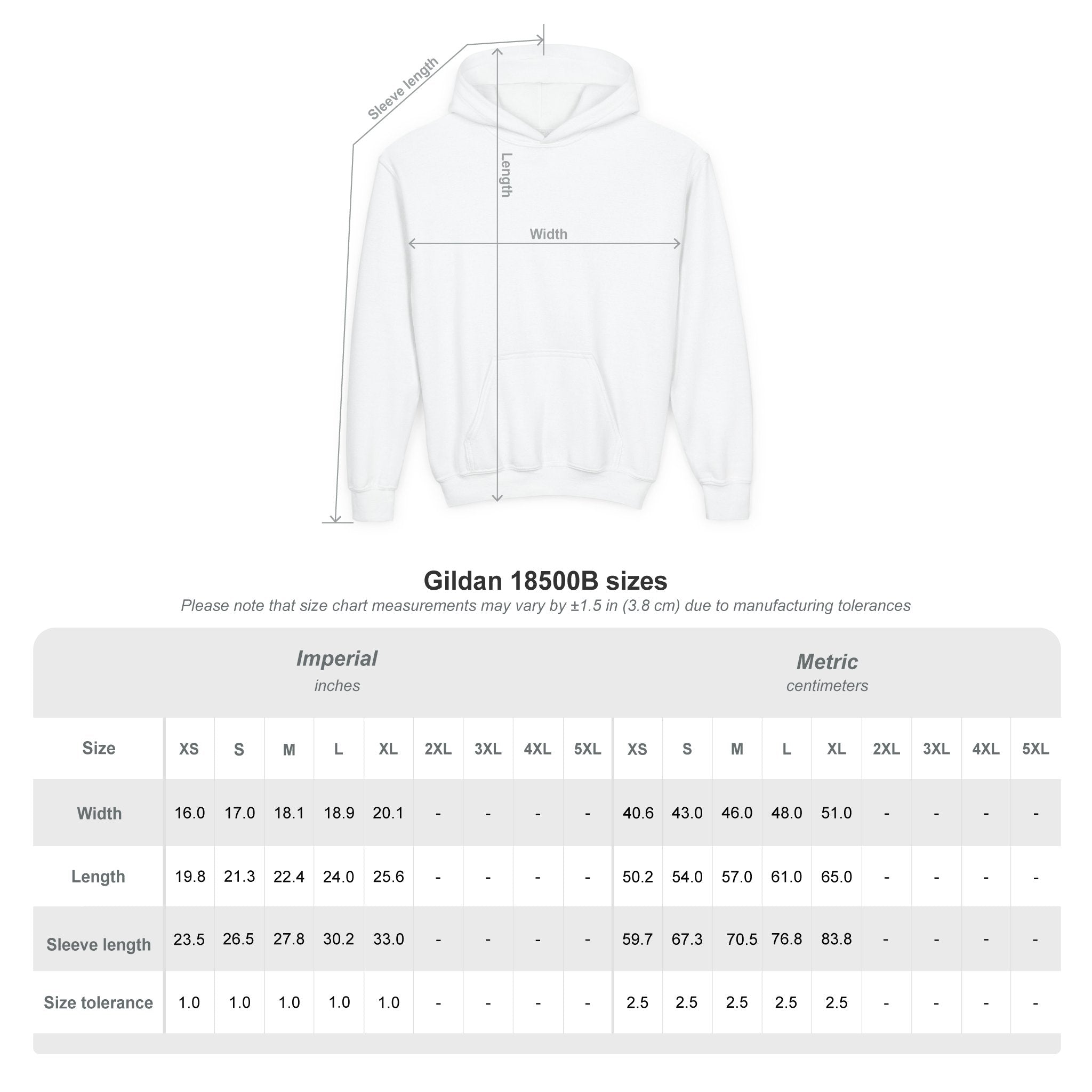 Ski Heavenly Hill Youth Softstyle Hoodie