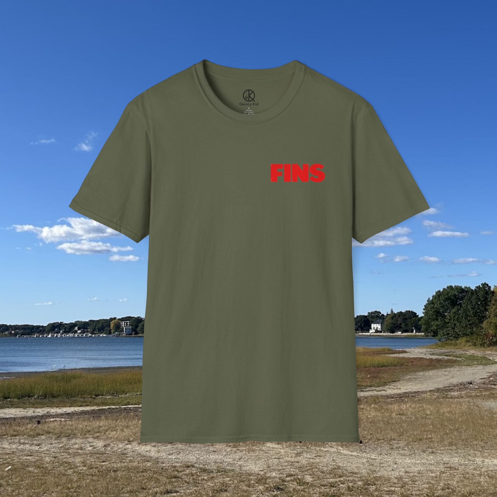 Houghs Neck Flounder Jaws T-Shirt