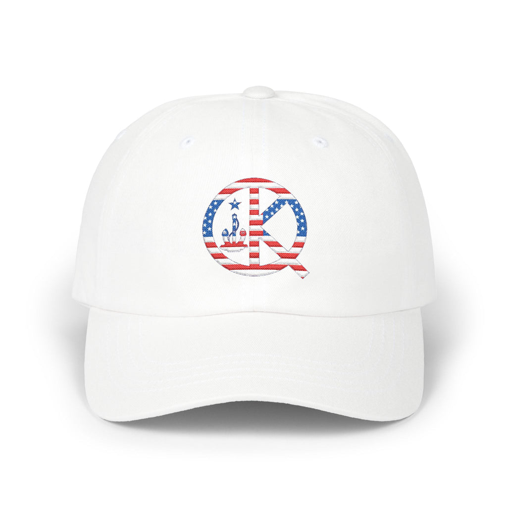 QK Red, White and Blue Classic Dad Cap