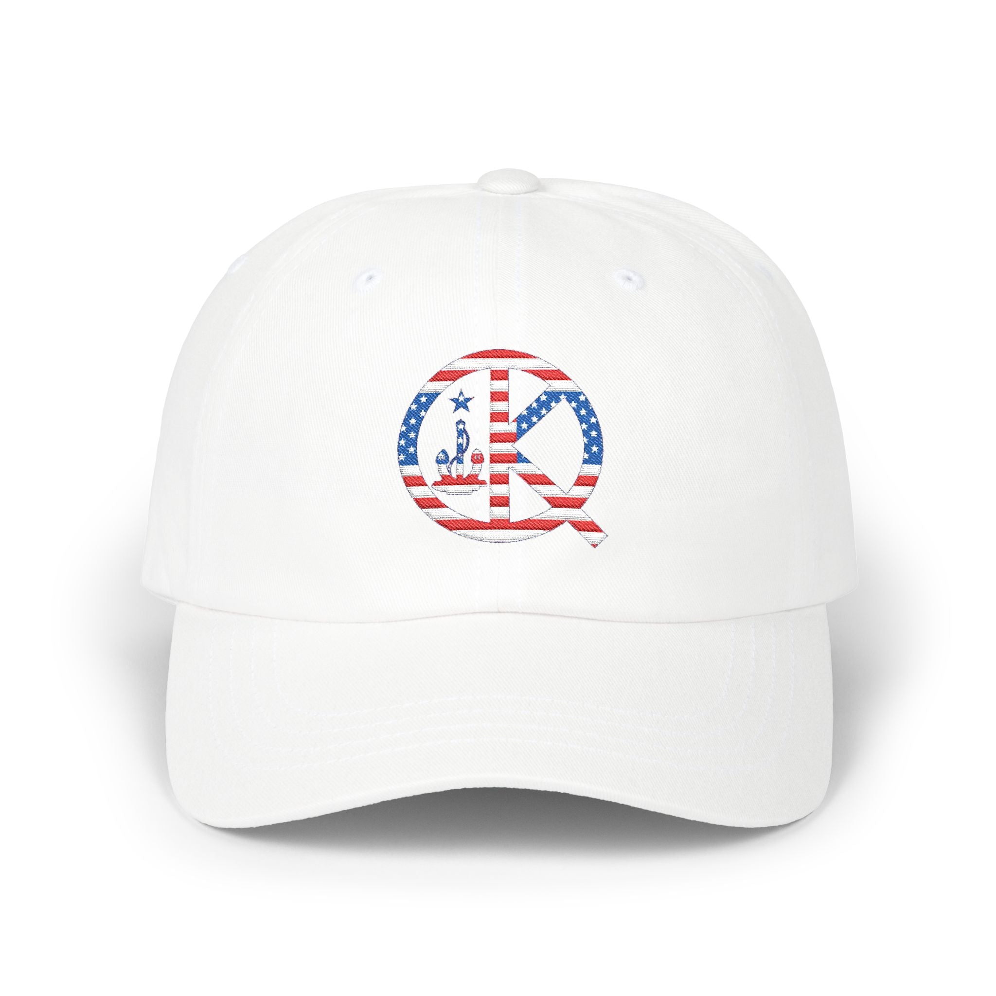 QK Red, White and Blue Classic Dad Cap