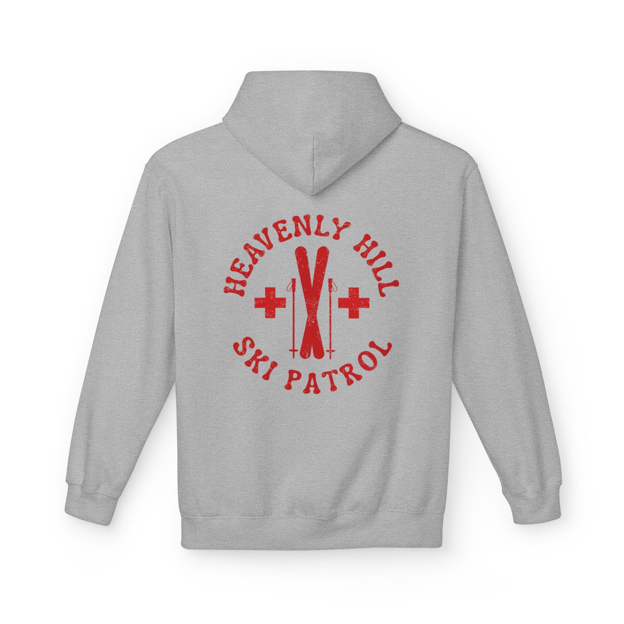 Distressed Heavenly Hill Ski Patrol Softstyle Hoodie