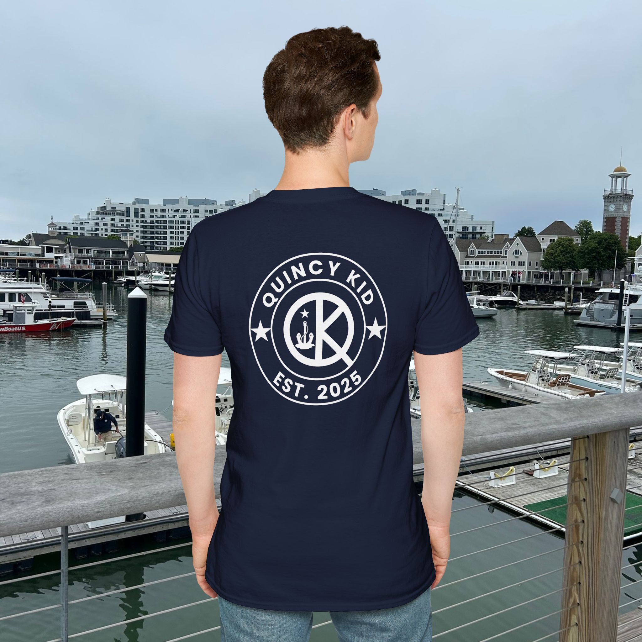 Quincy Kid T-shirt White Emblem
