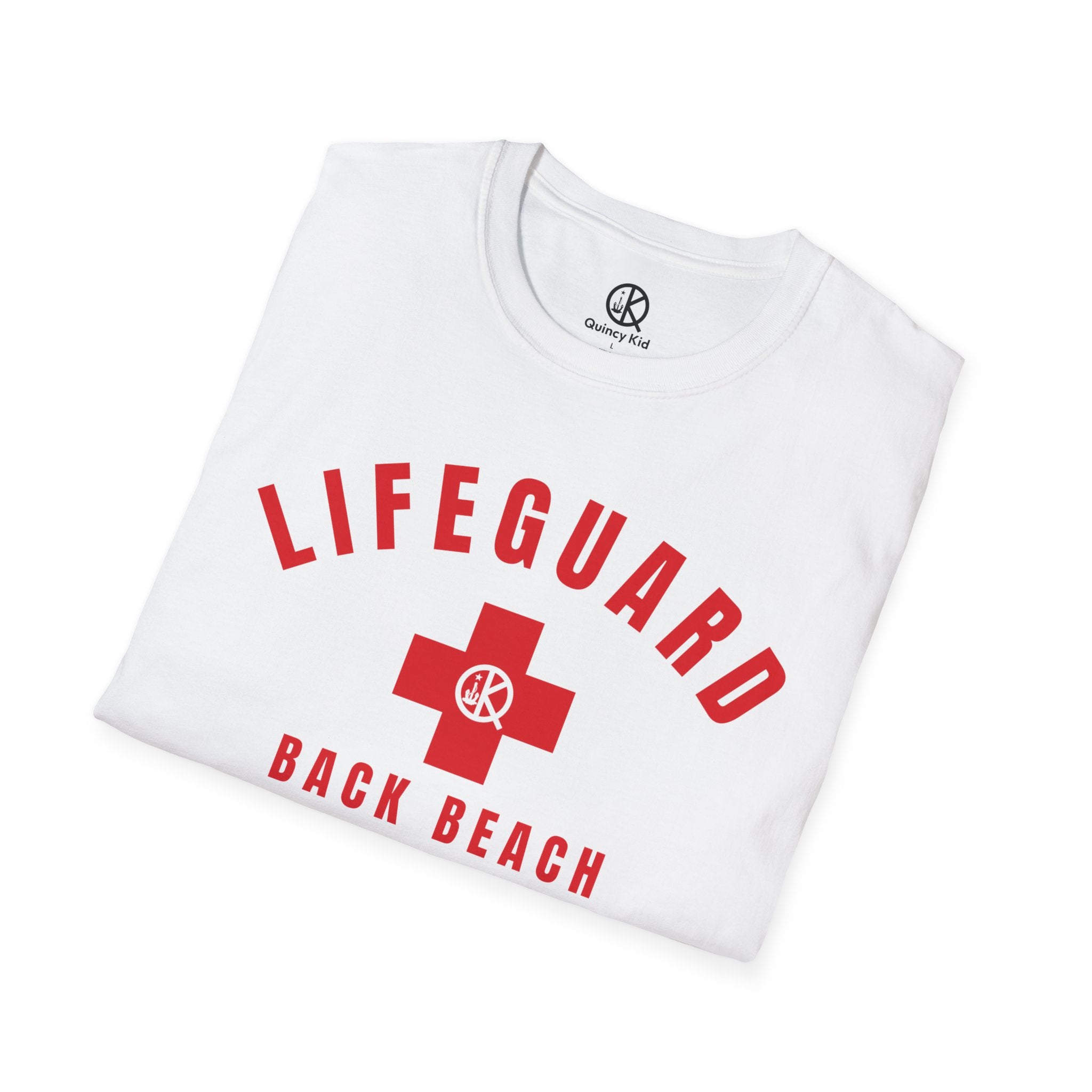 Back Beach Lifeguard T-Shirt