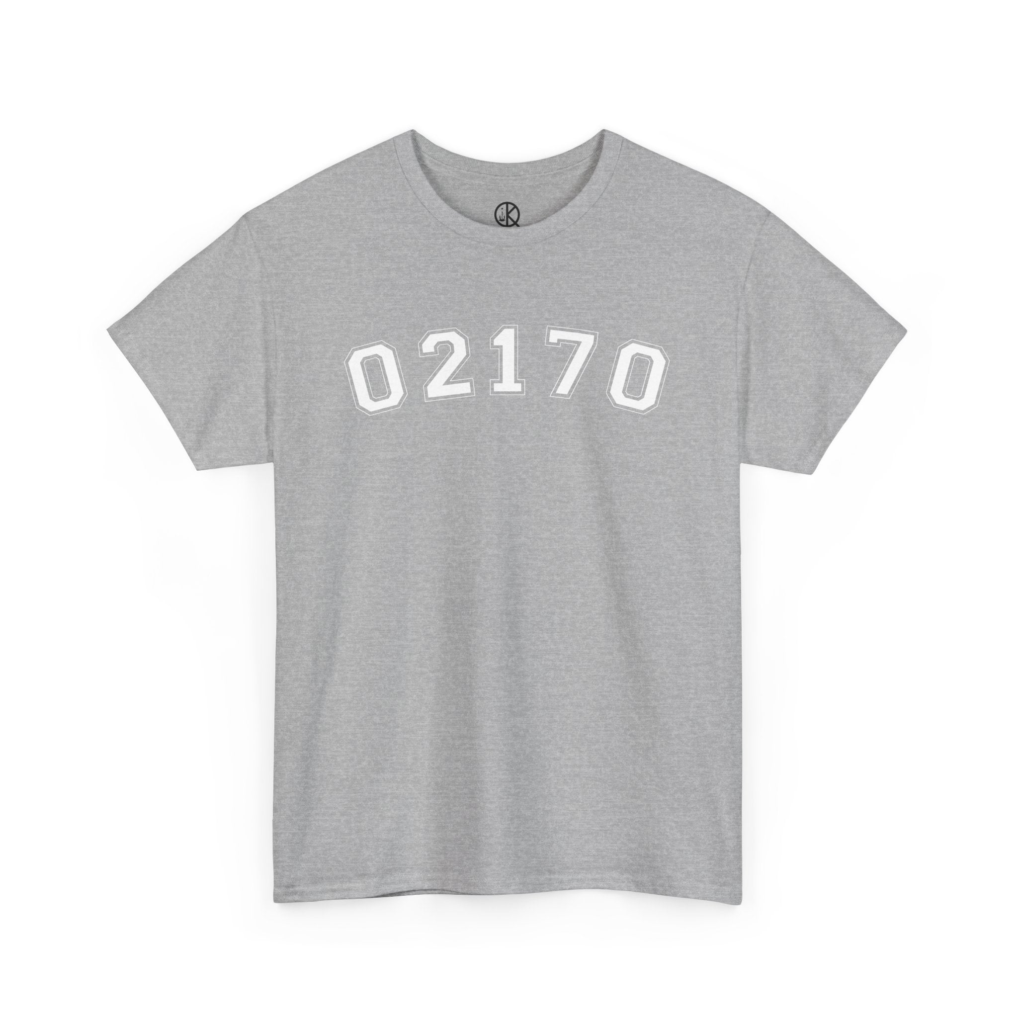 02170- Quincy Zip Code T-shirt White Text