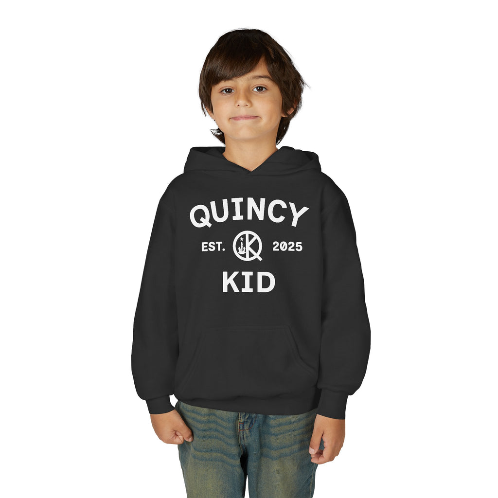 Children's Quincy Kid Athletic Hoodie- Front