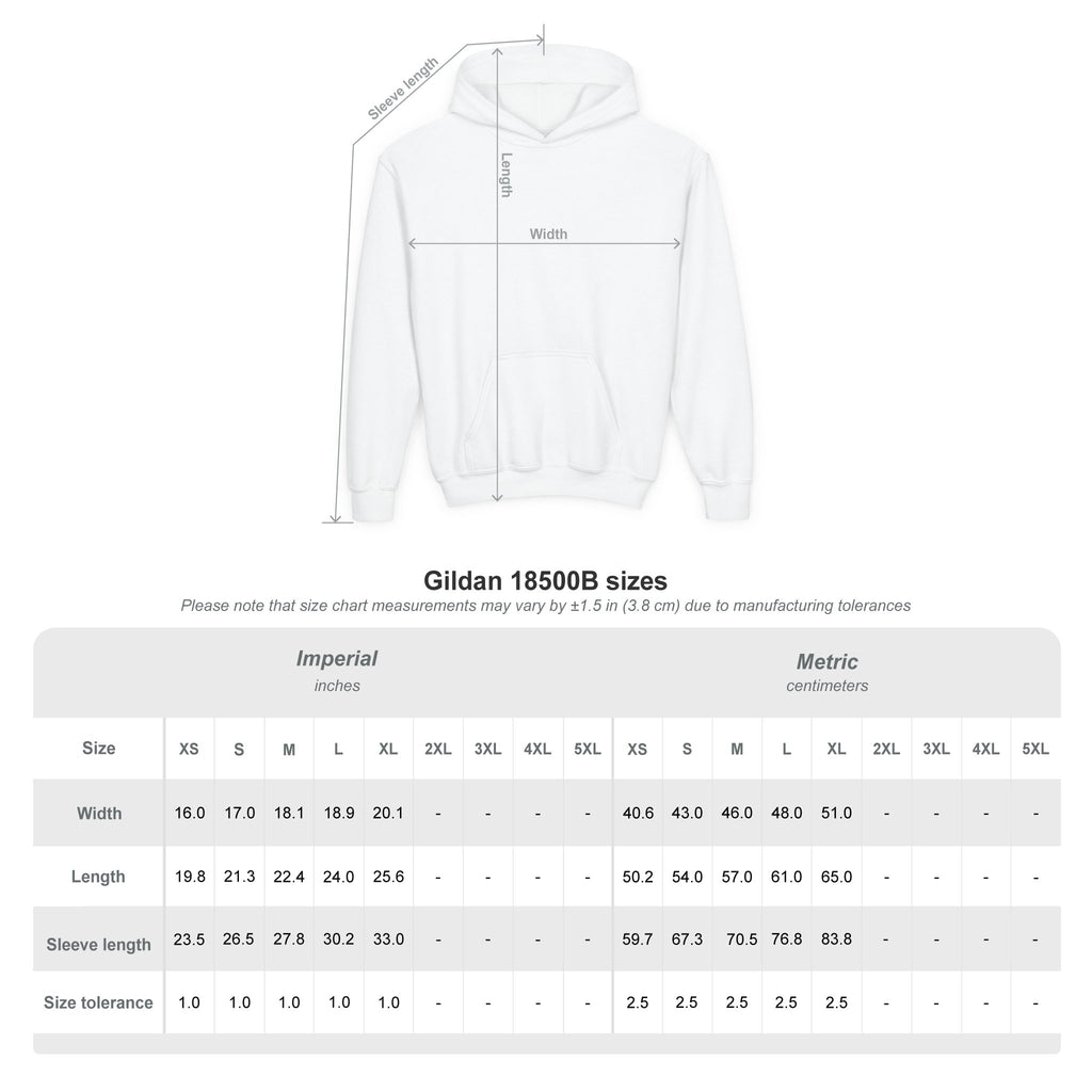 Ski Heavenly Hill Youth Softstyle Hoodie