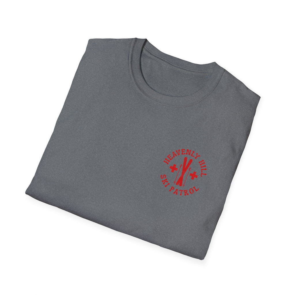 Distressed Heavenly Hill Ski Patrol T-shirt