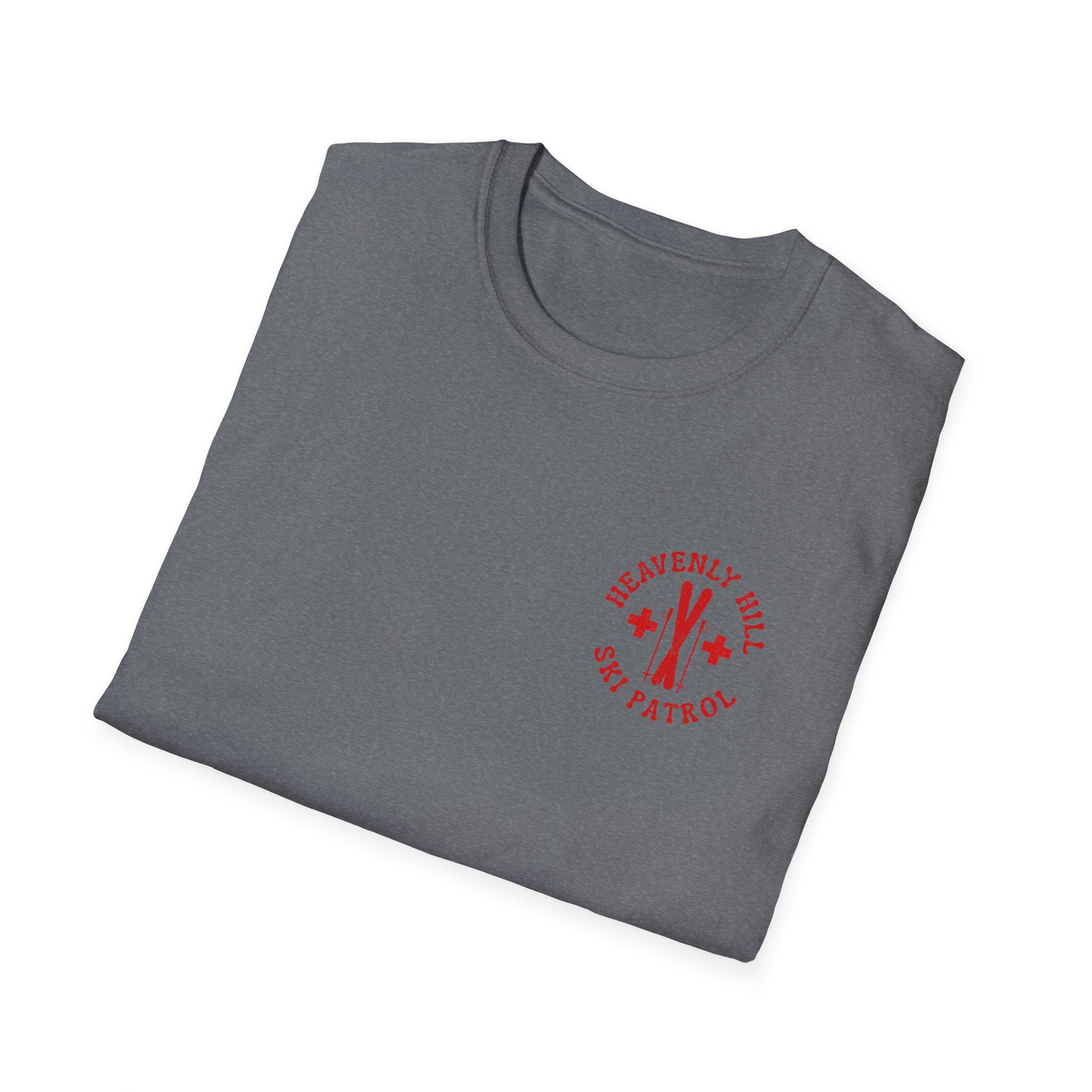Distressed Heavenly Hill Ski Patrol T-shirt