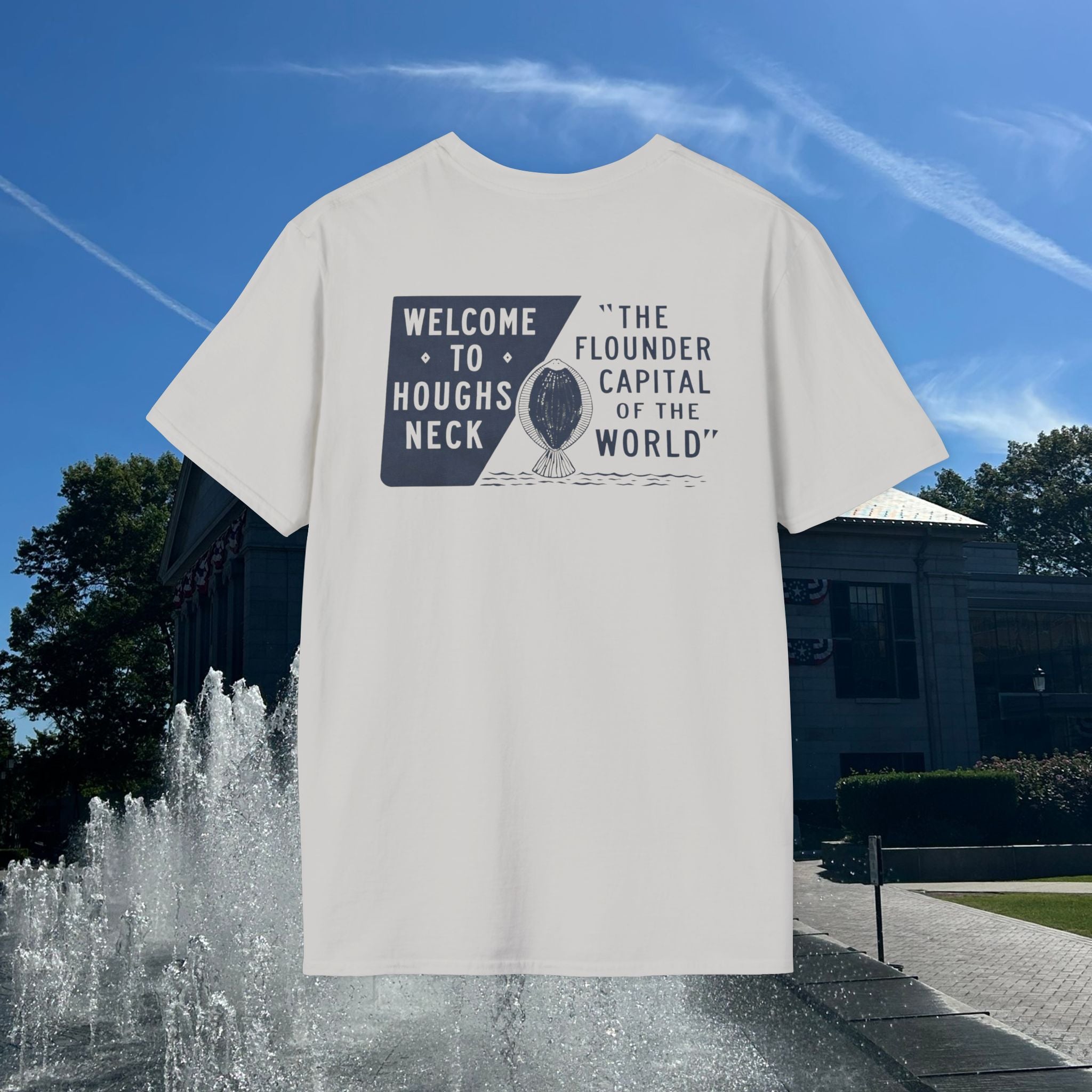 Houghs Neck Vintage "Welcome to Houghs Neck" T-Shirt