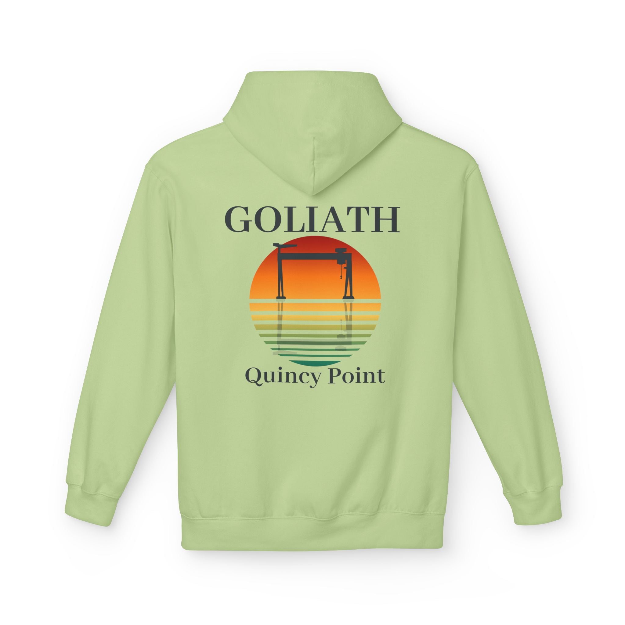 Fore River Shipyard Goliath Sunset Hoodie