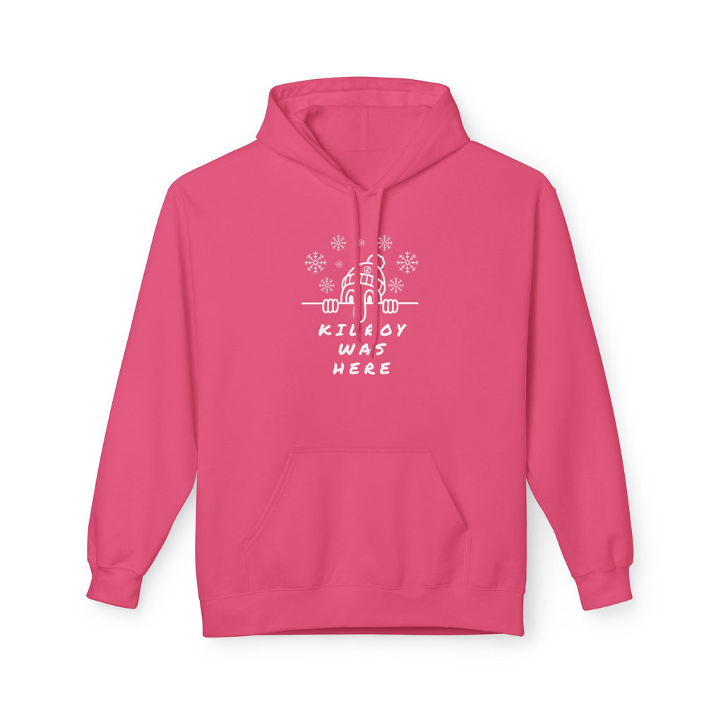 Kilroy Was Here Winter White Front Softstyle Hoodie