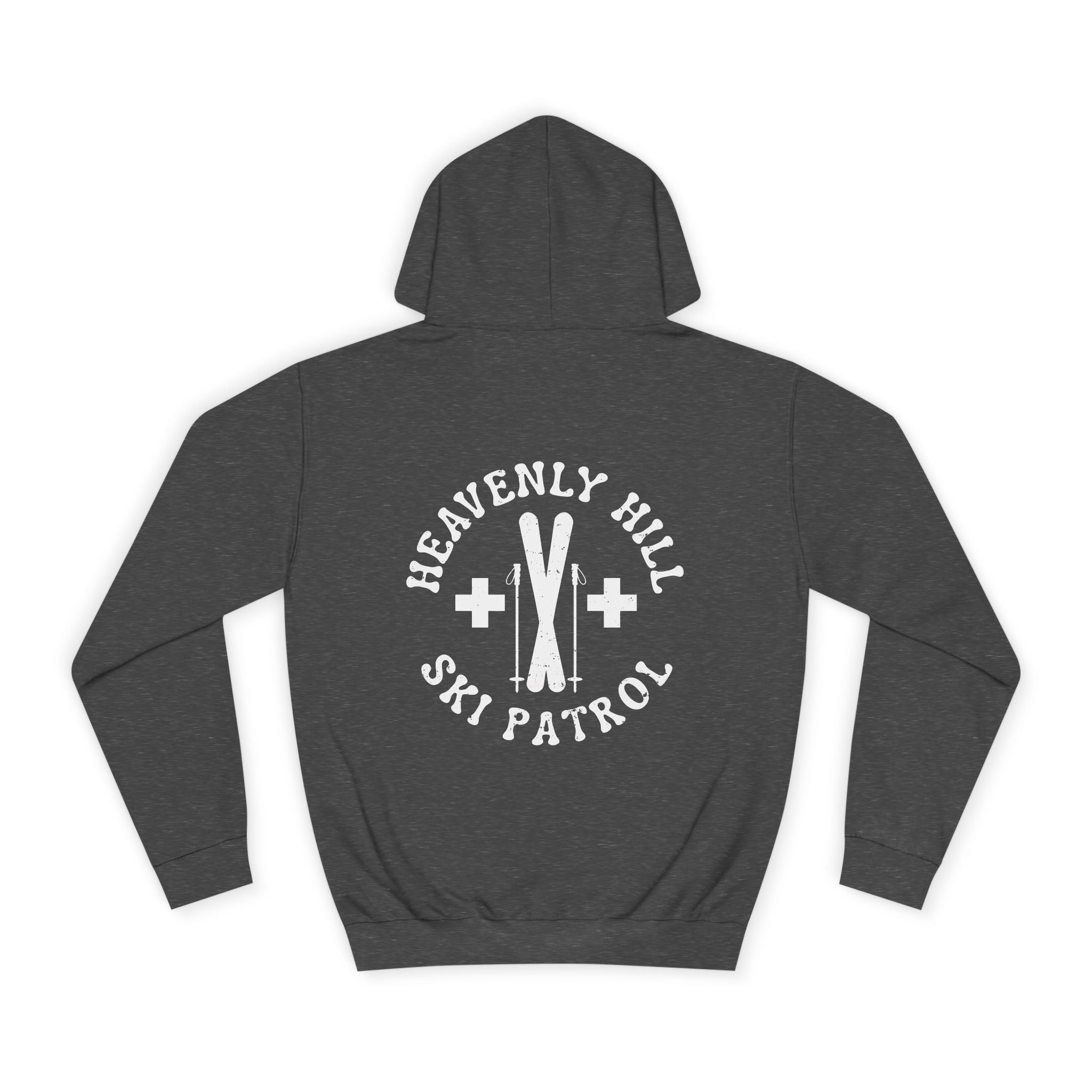 Distressed Heavenly Hill Ski Patrol Hoodie