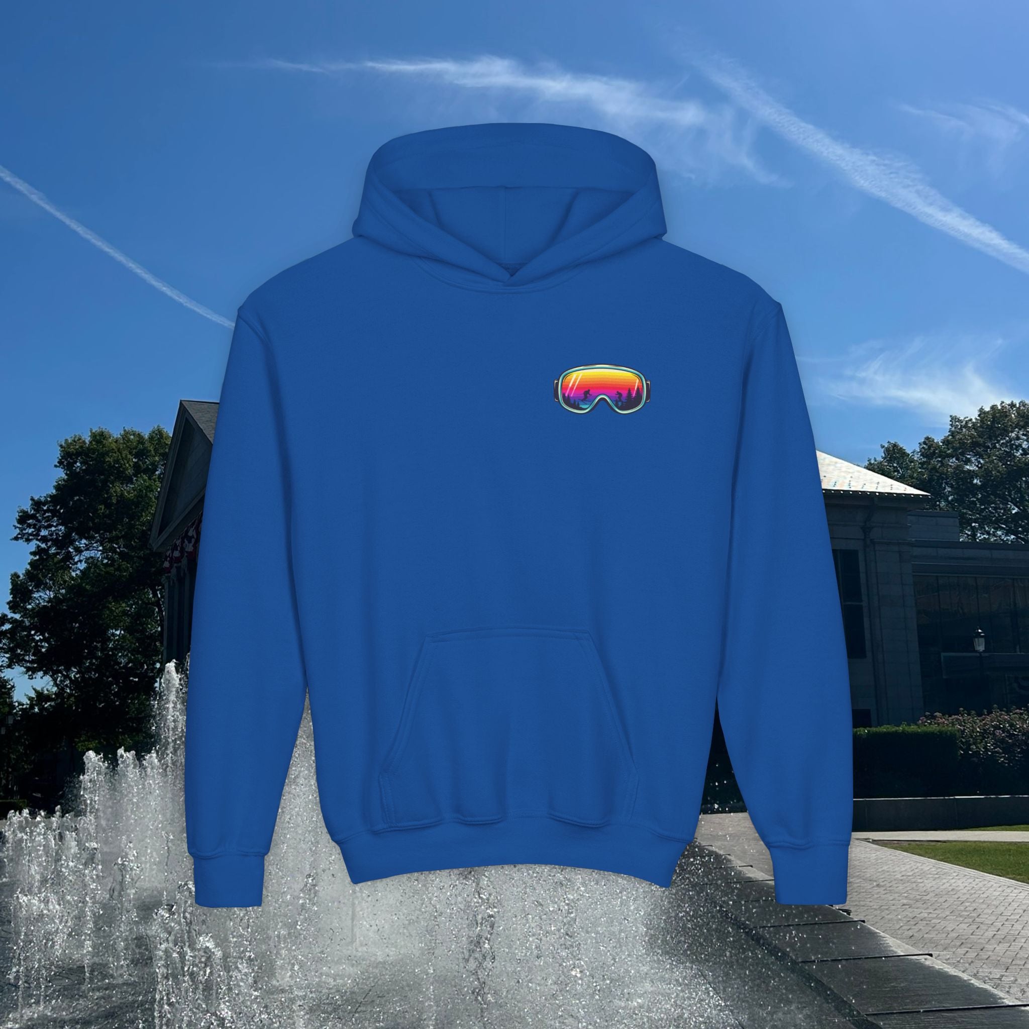 Ski Heavenly Hill Youth Softstyle Hoodie
