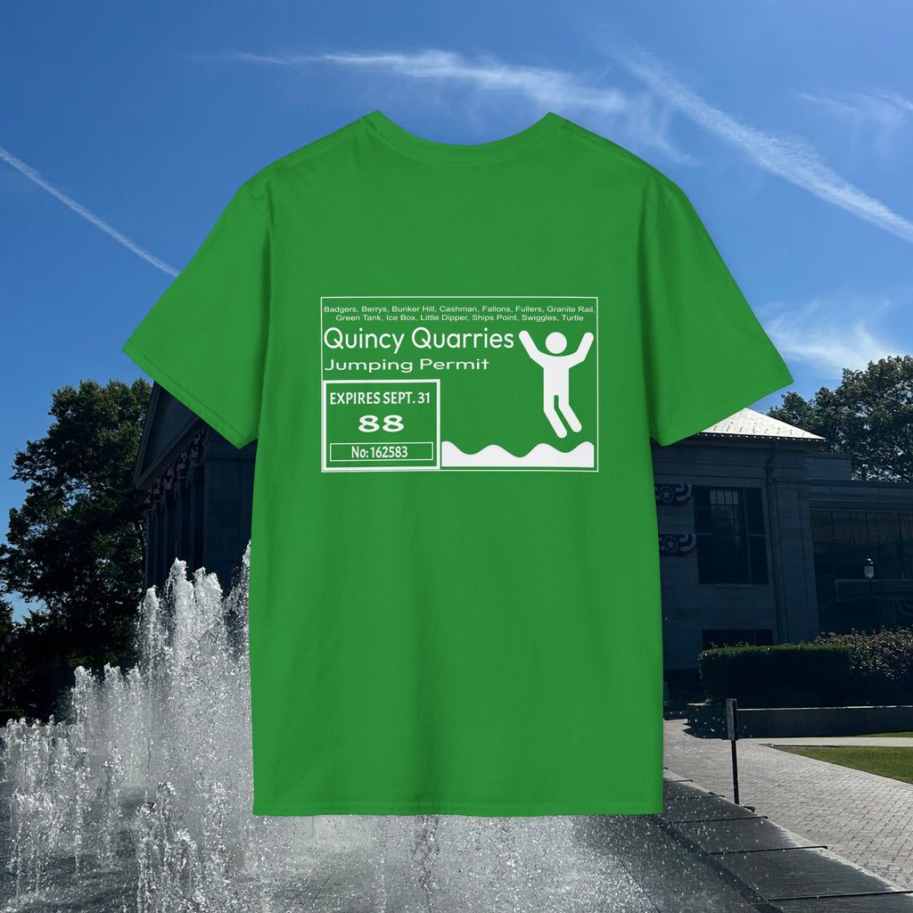 Quincy Quarries Permit T-shirt