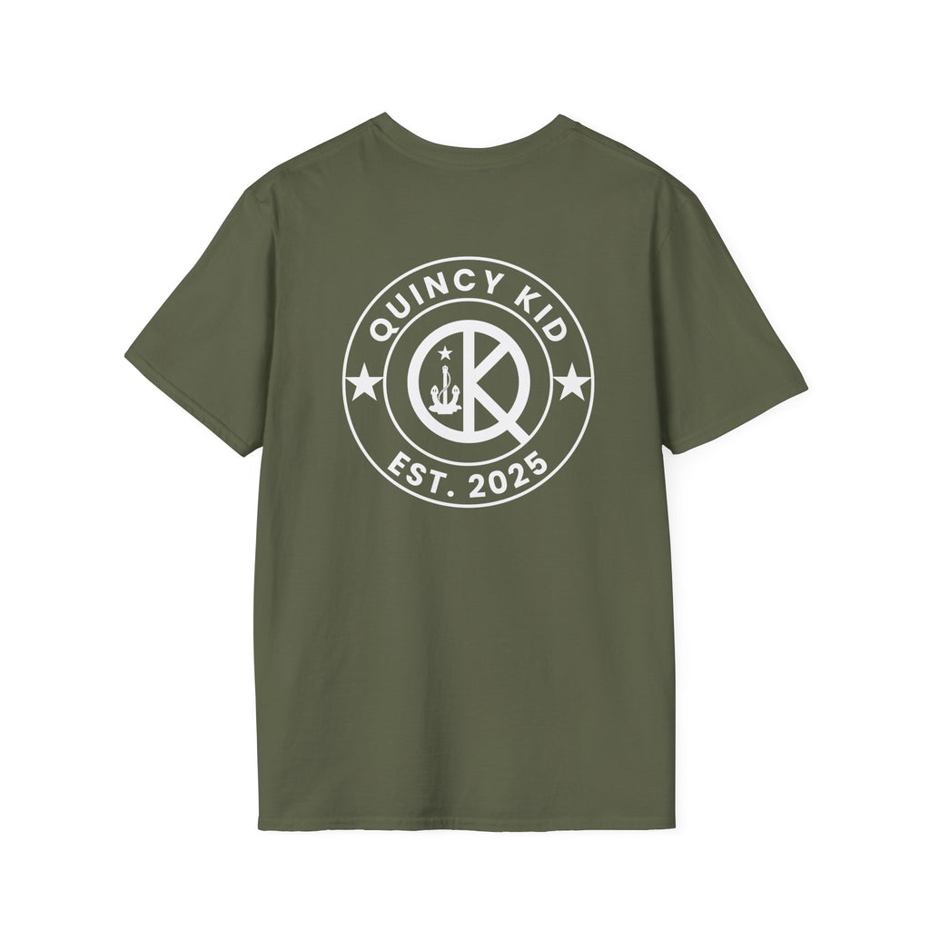 Quincy Kid T-shirt White Emblem