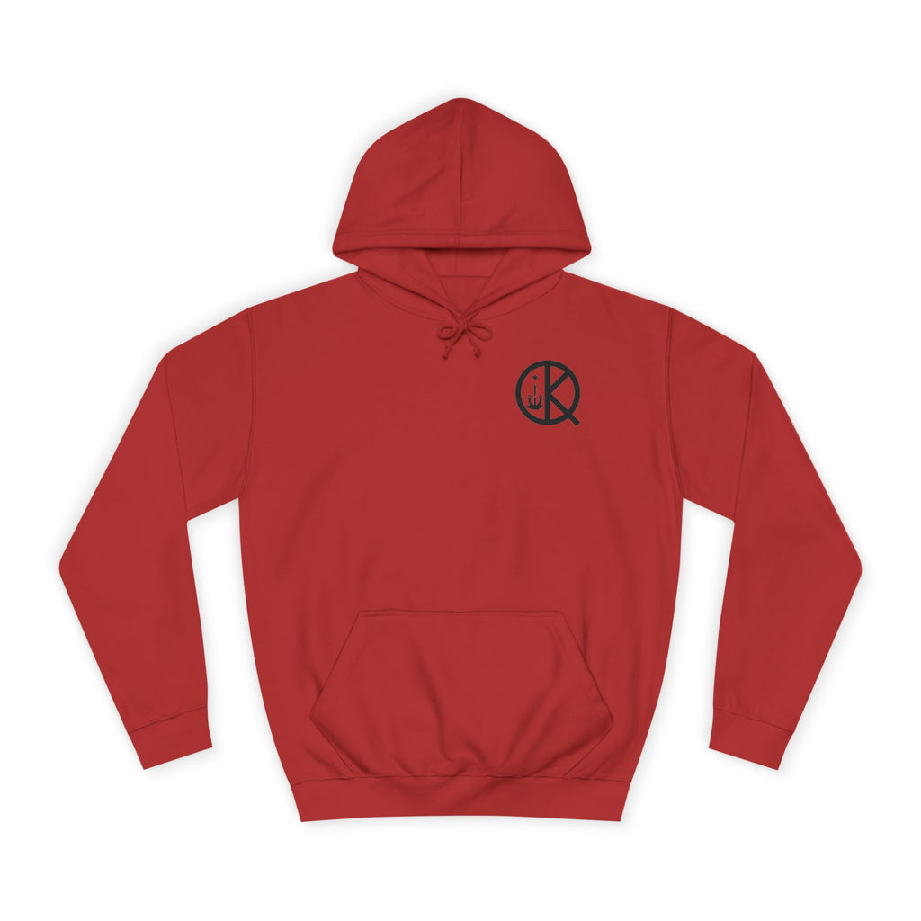 North-Black and Red Hoodie