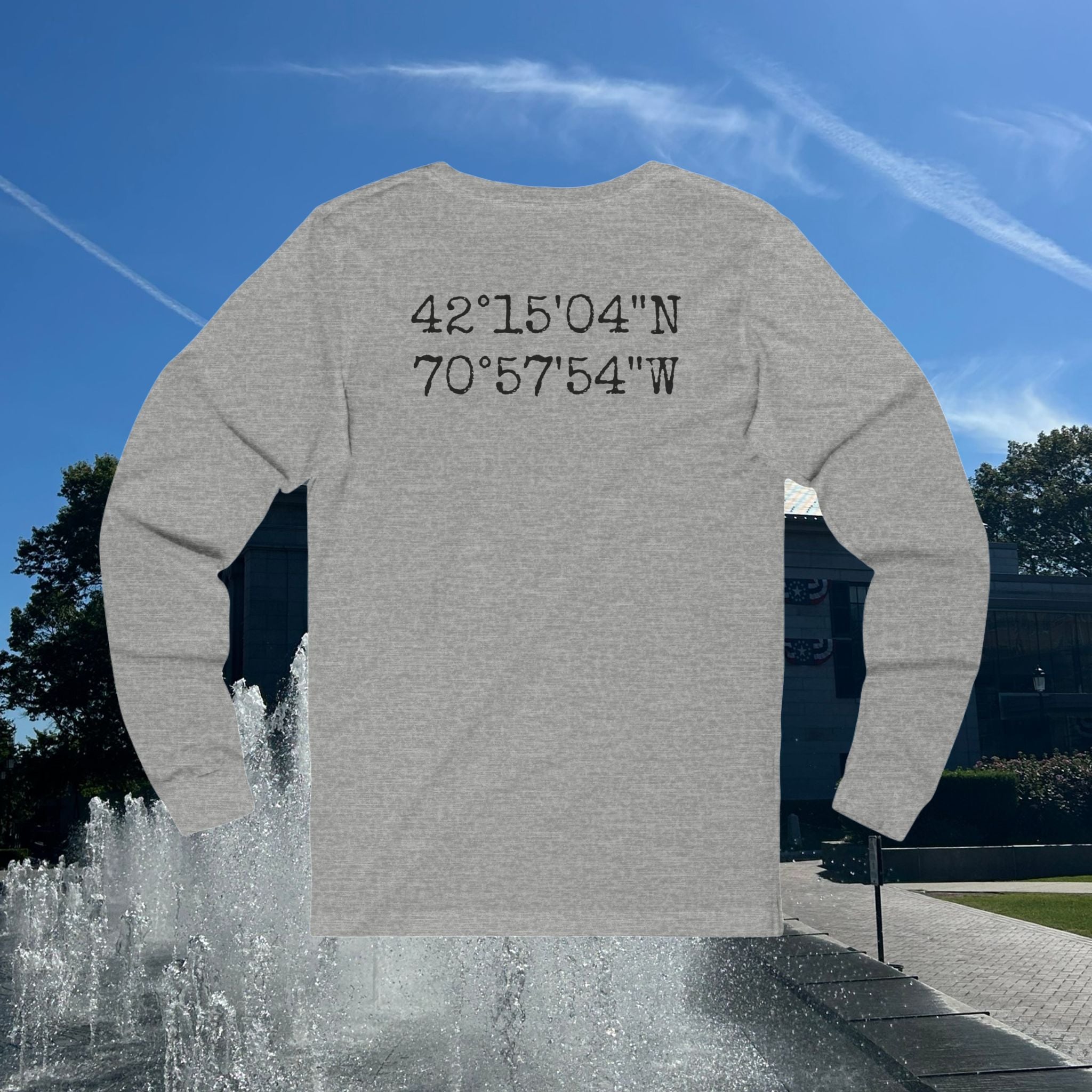 Germantown- Latitude and Longitude Longsleeve