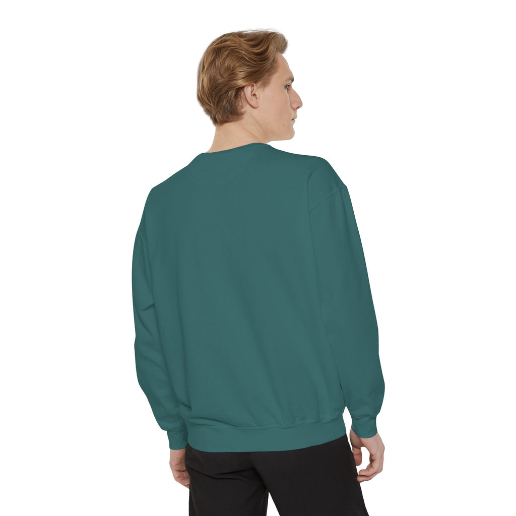 02171- Quincy Zip Code Sweatshirt Navy Text