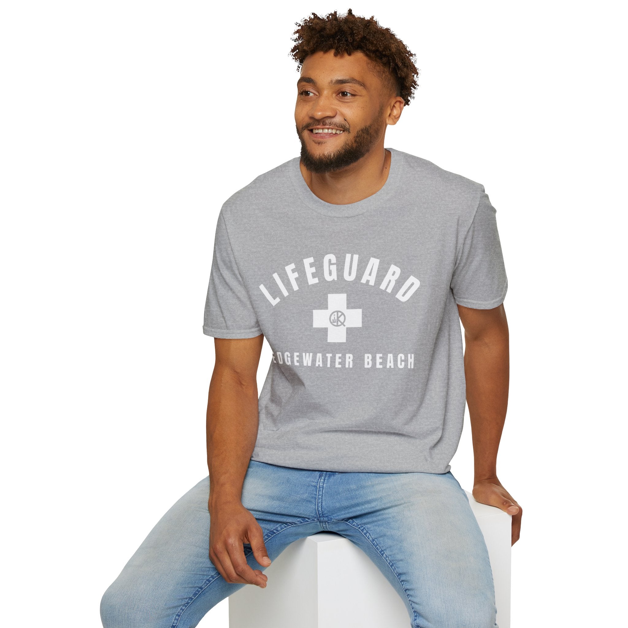 Edgewater Beach Lifeguard T-shirt