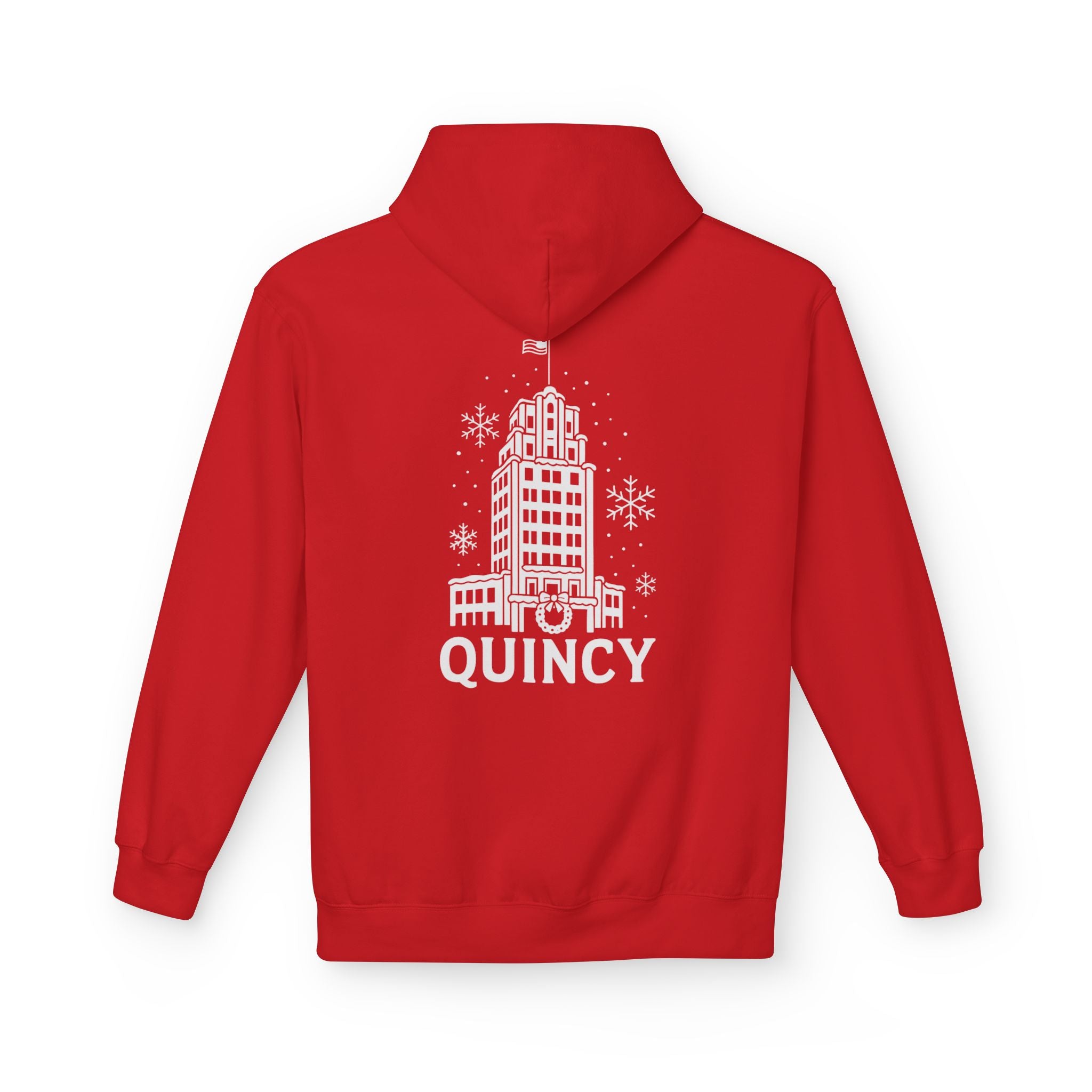 Quincy Center Holiday Scene Hoodie