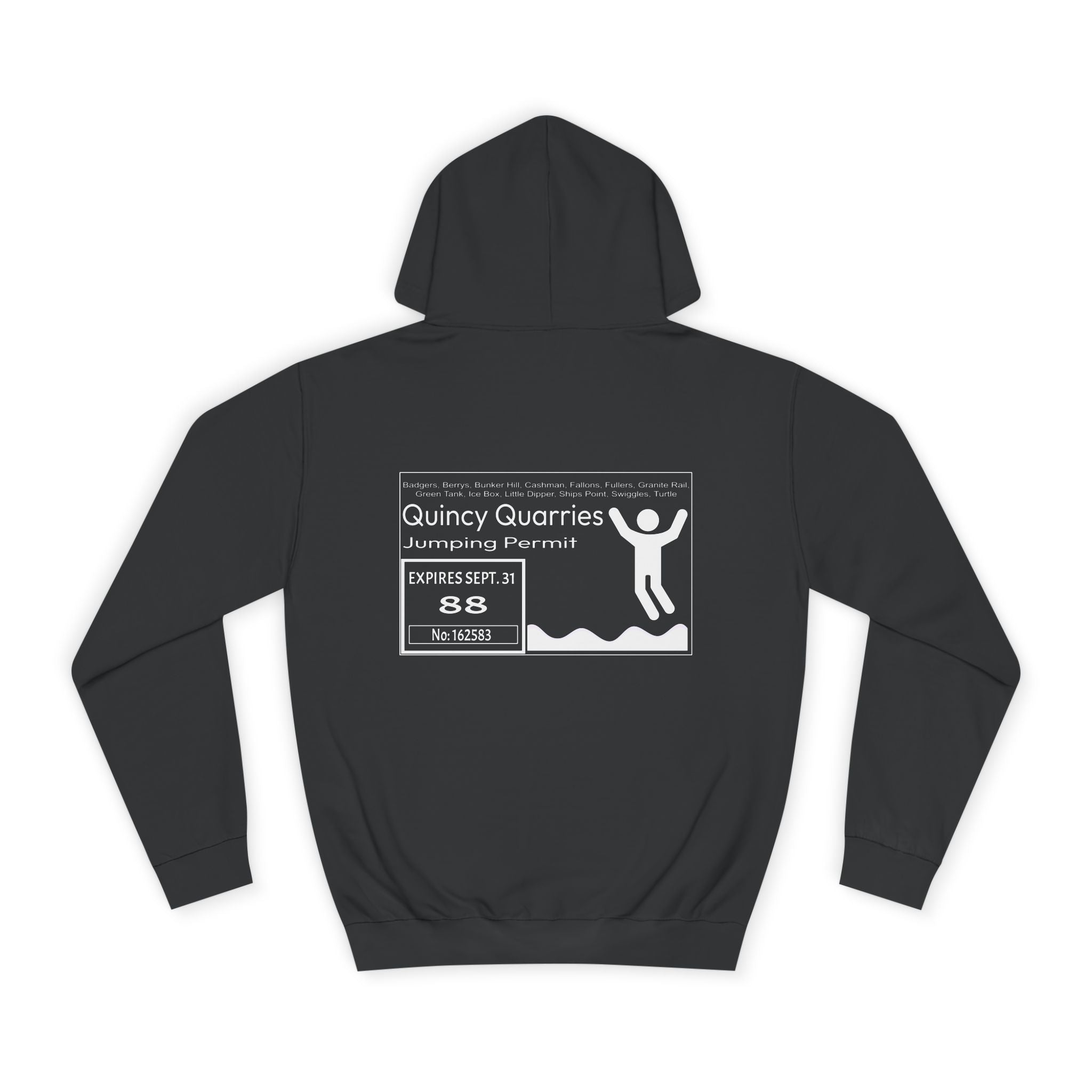 Quincy Quarries Permit Hoodie