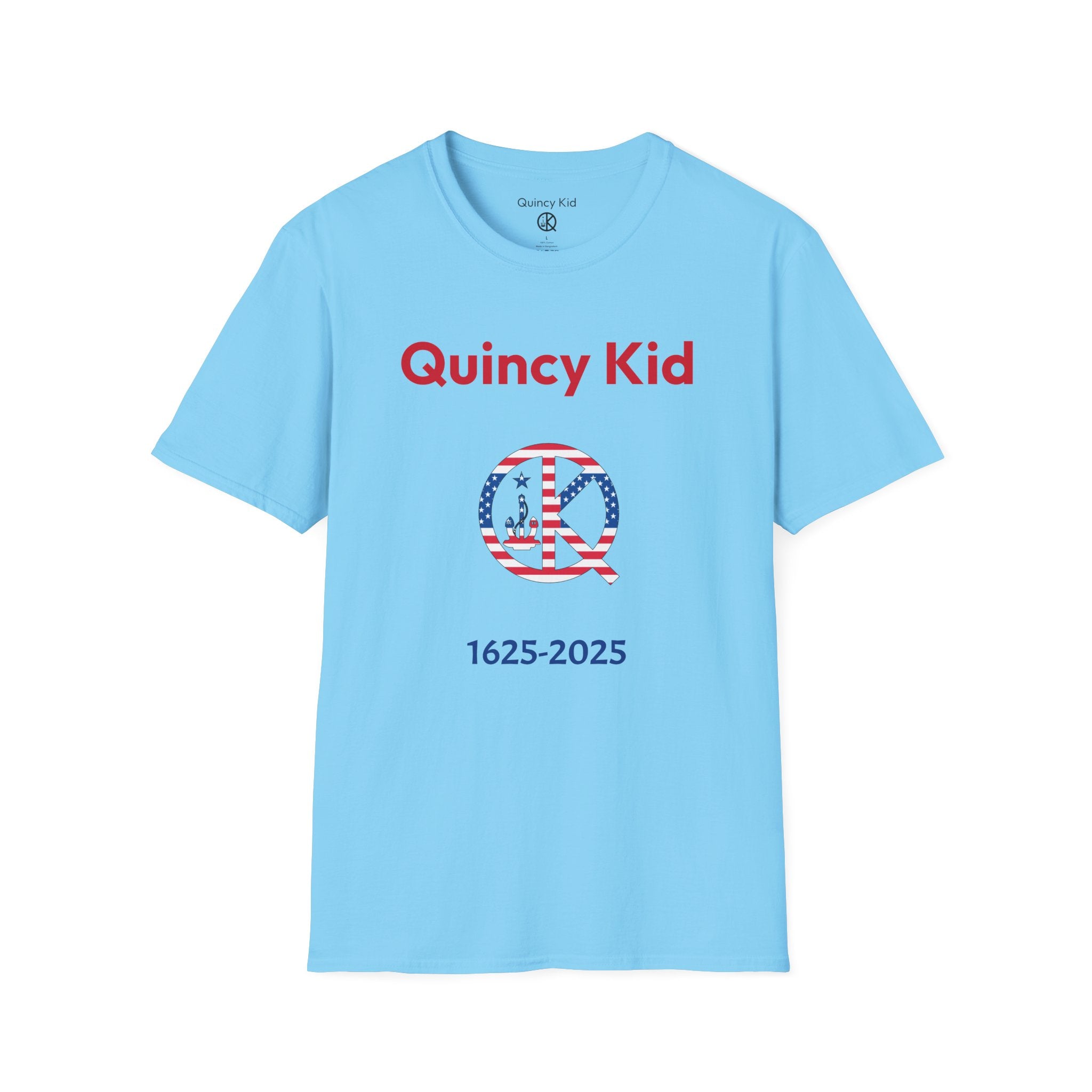 Quincy Kid- Red, White and Blue Front