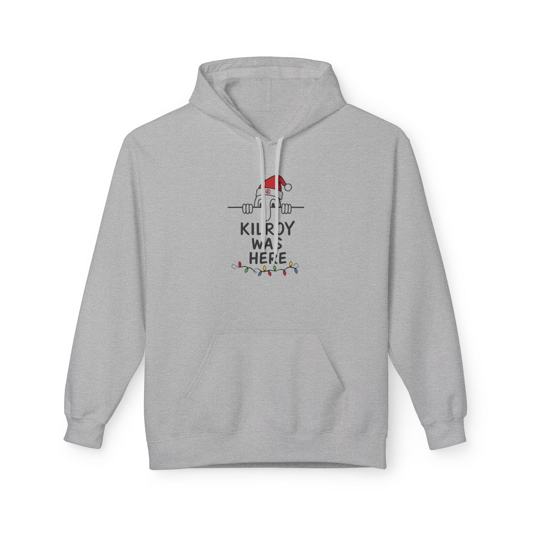 Kilroy Was Here Softstyle Holiday Hoodie- Front