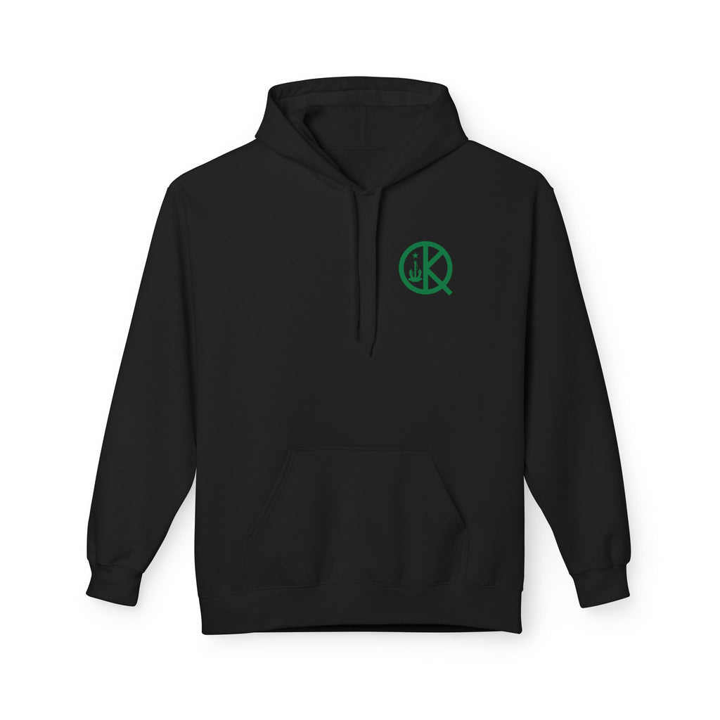 Quincy Kid- Celtic Green Emblem Softstyle Hoodie