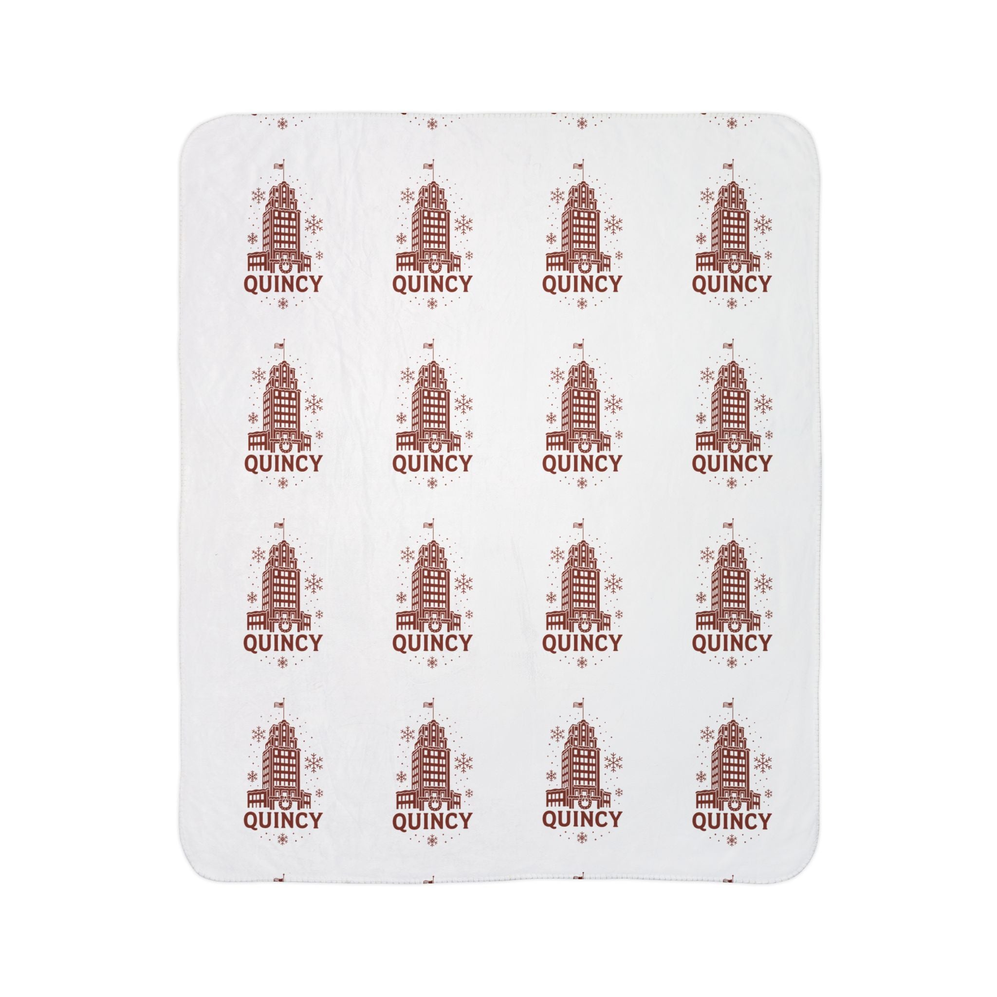 Granite Trust Holiday Fleece Sherpa Blanket