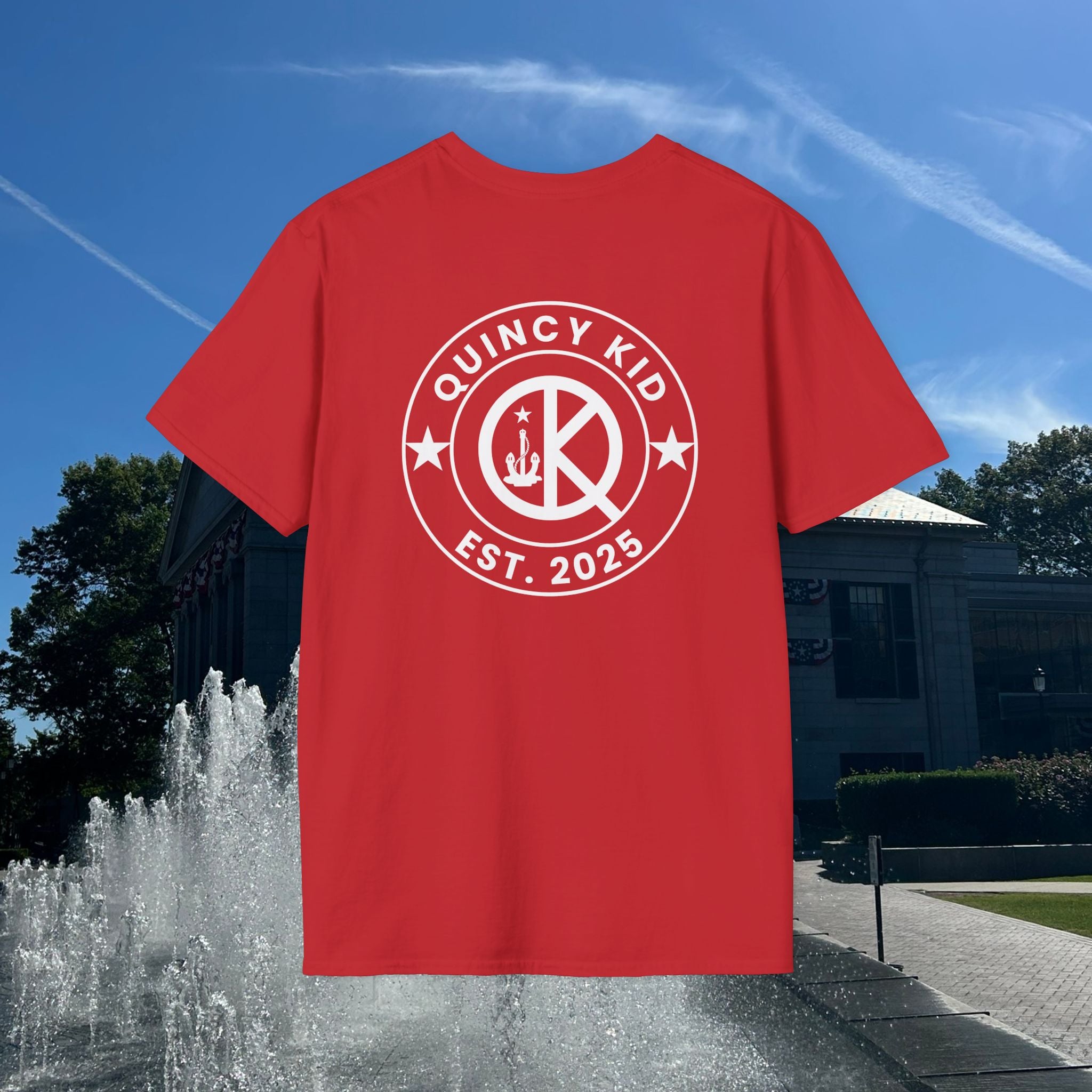Quincy Kid T-shirt White Emblem