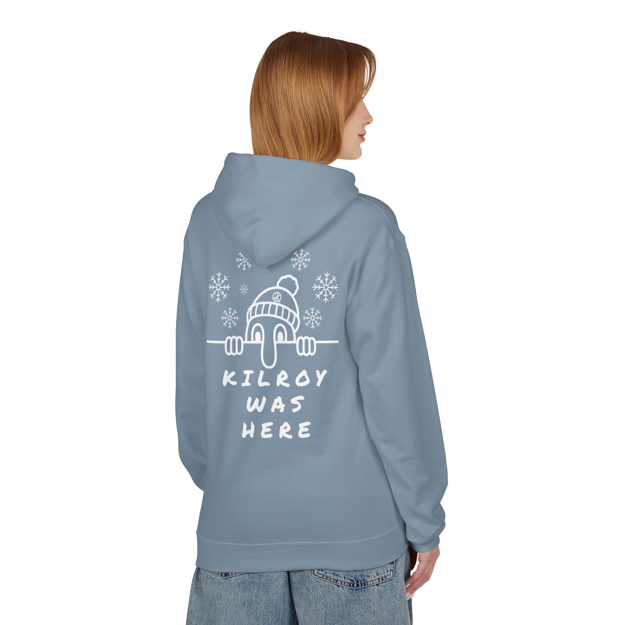 Kilroy Was Here Winter White Softstyle Hoodie