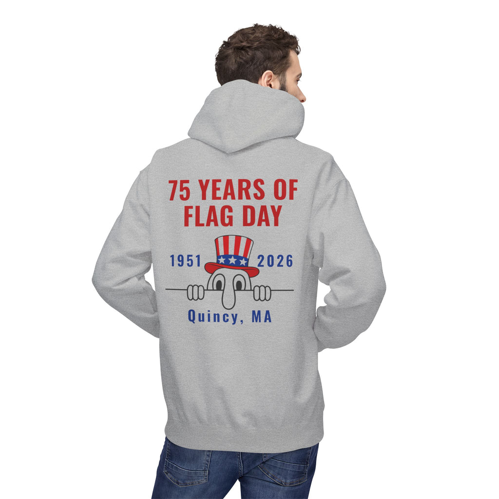 Kilroy Was Here Flag Day 75th Anniversary Hoodie