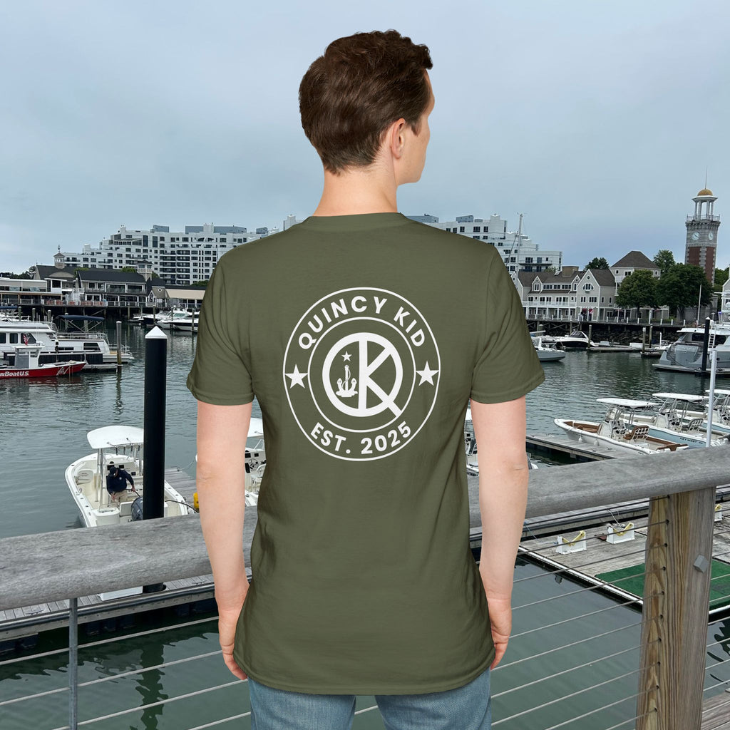 Quincy Kid T-shirt White Emblem