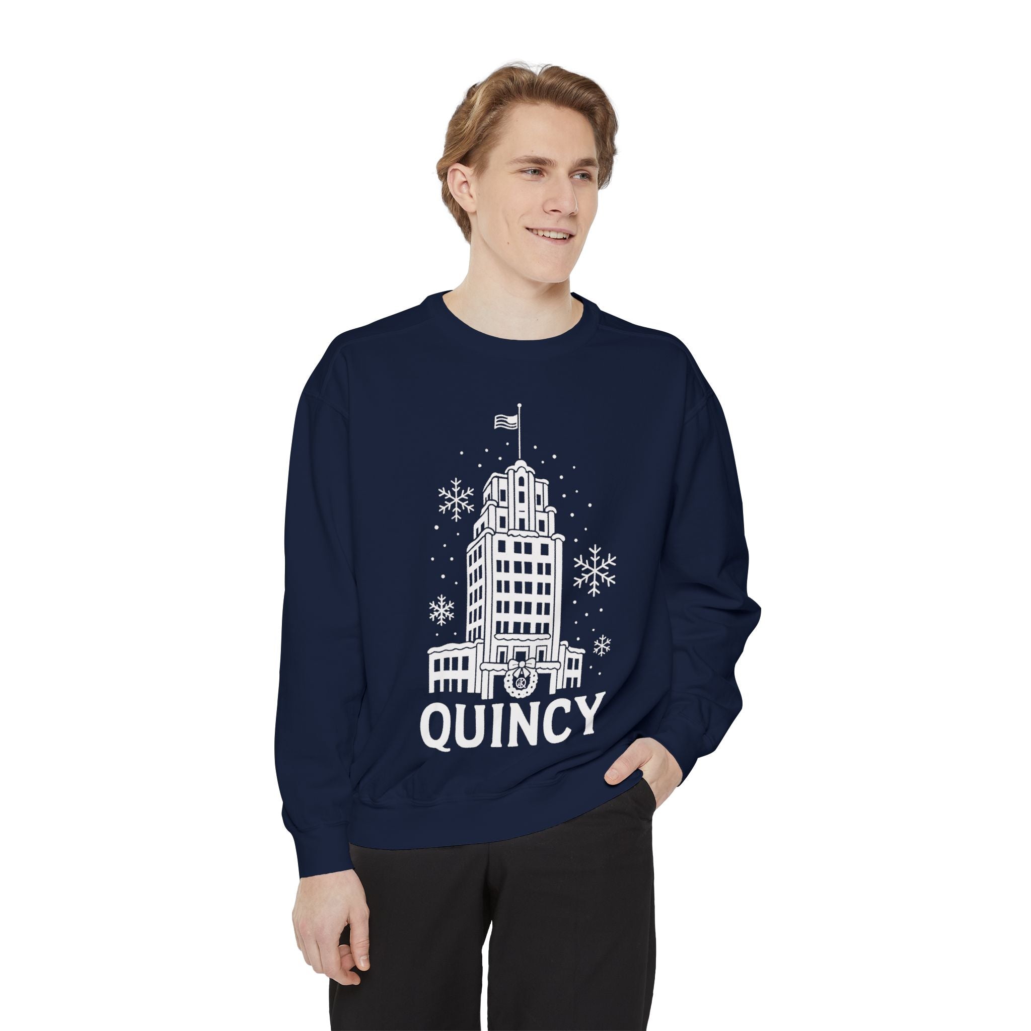 Quincy Center Holiday Sweatshirt