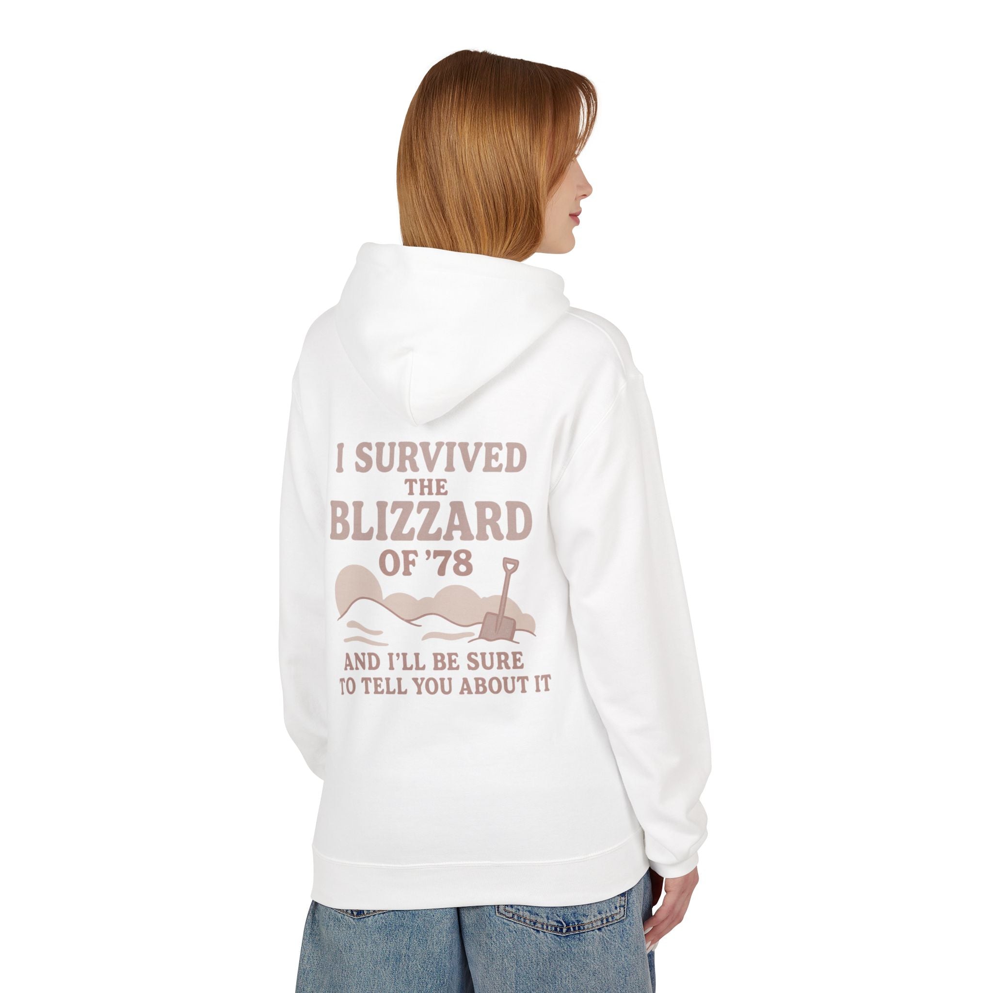 Blizzard of '78 Survivor Softstyle Hoodie with Logo