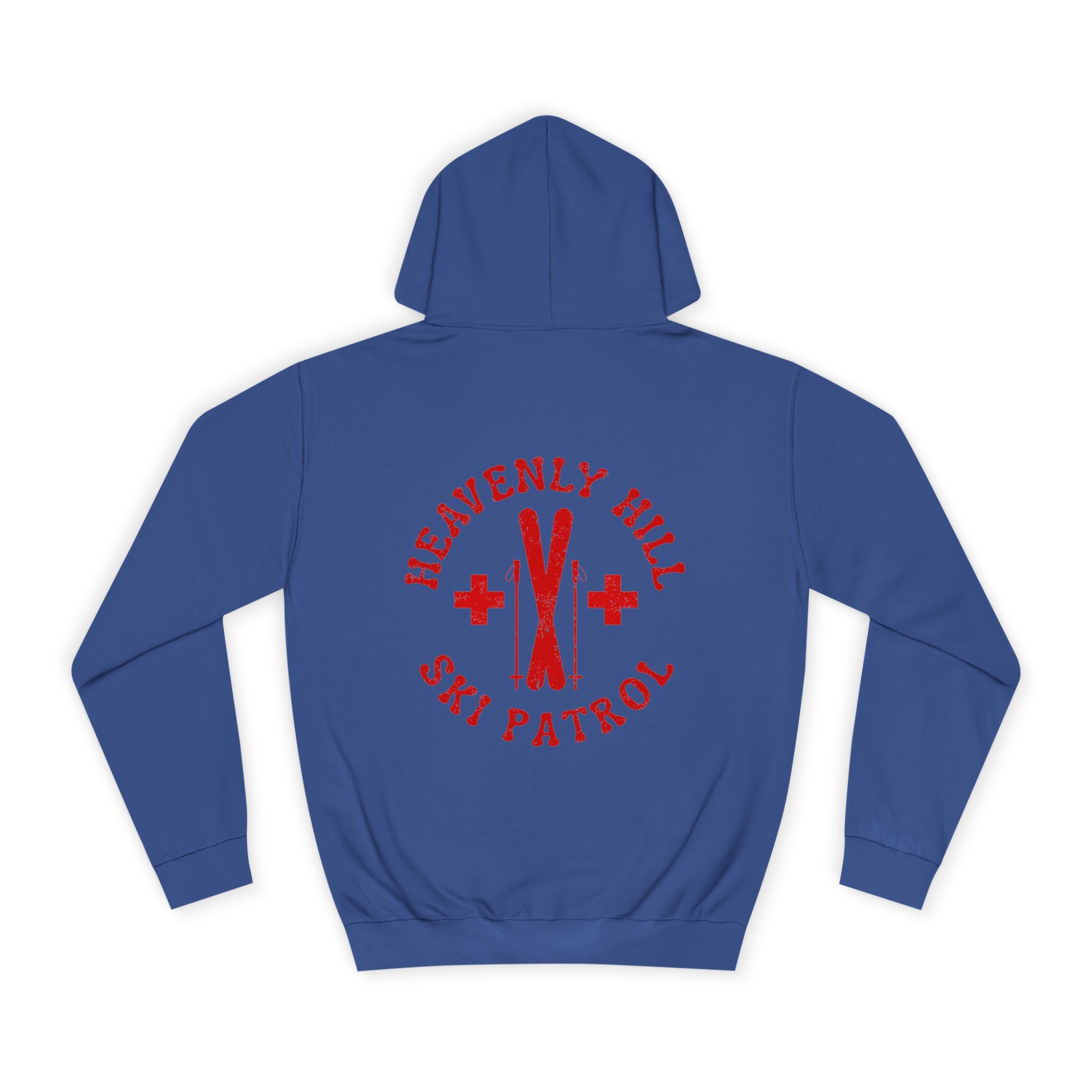 Distressed Heavenly Hill Ski Patrol Hoodie