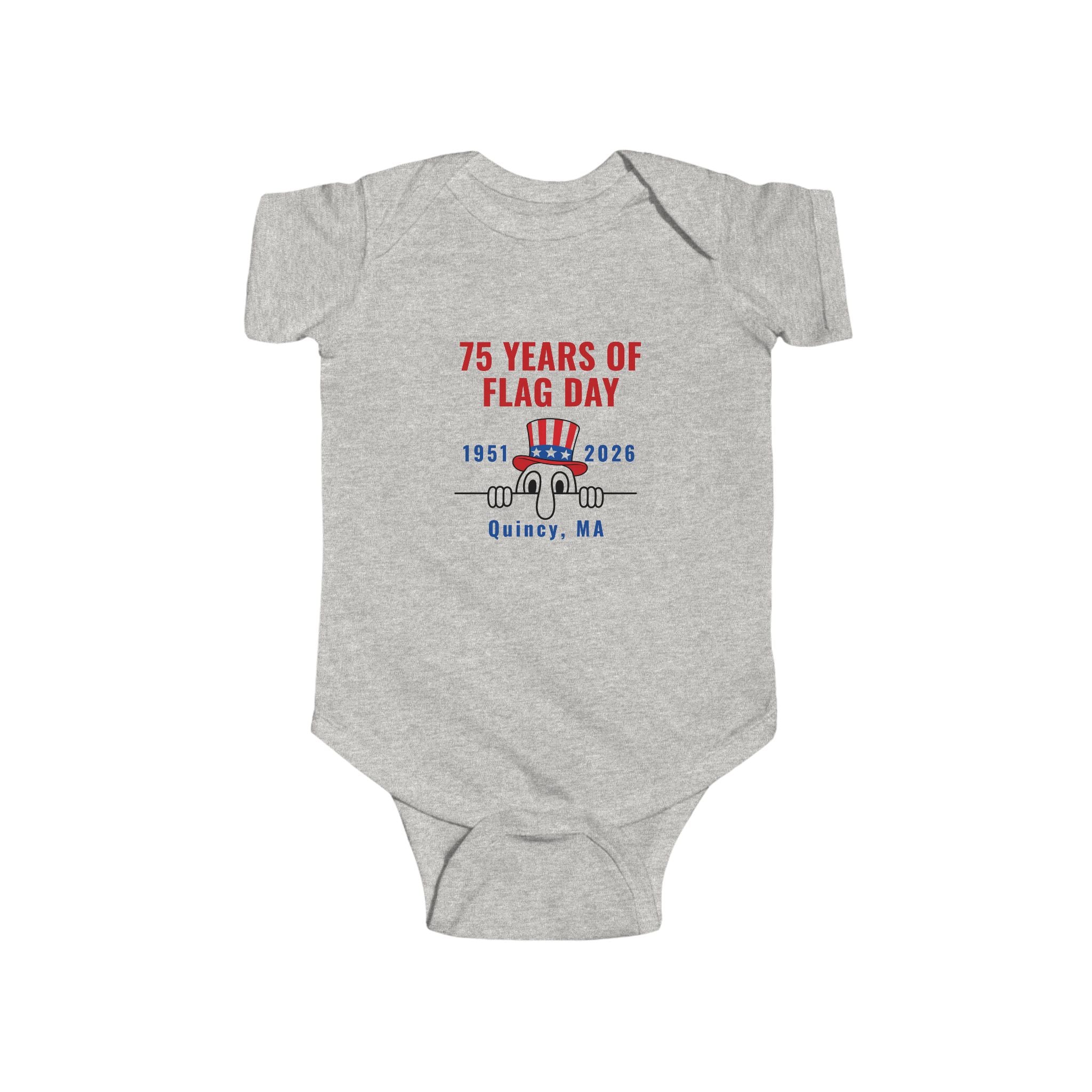 Kilroy Flag Day Onesie