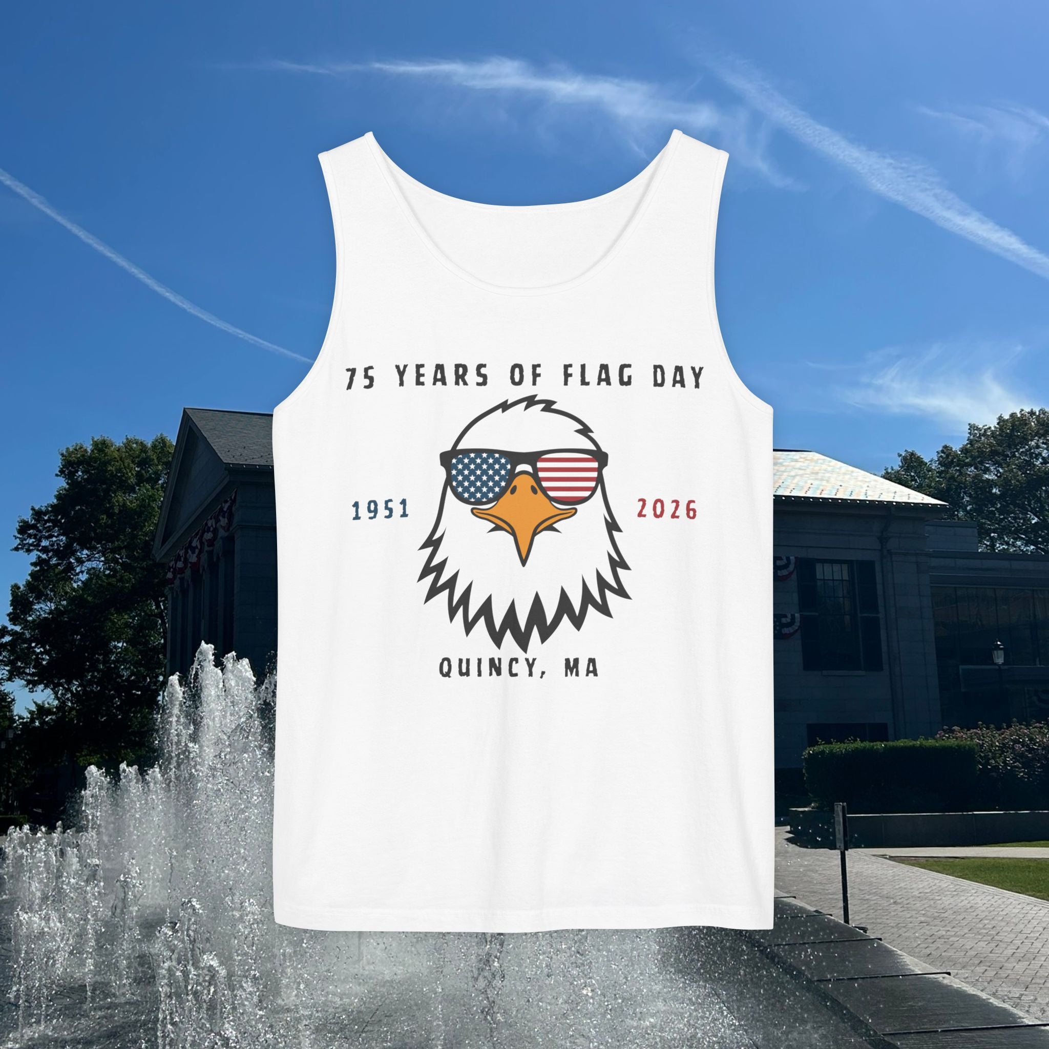 Bald Eagle Flag Day 2026 Tank Top