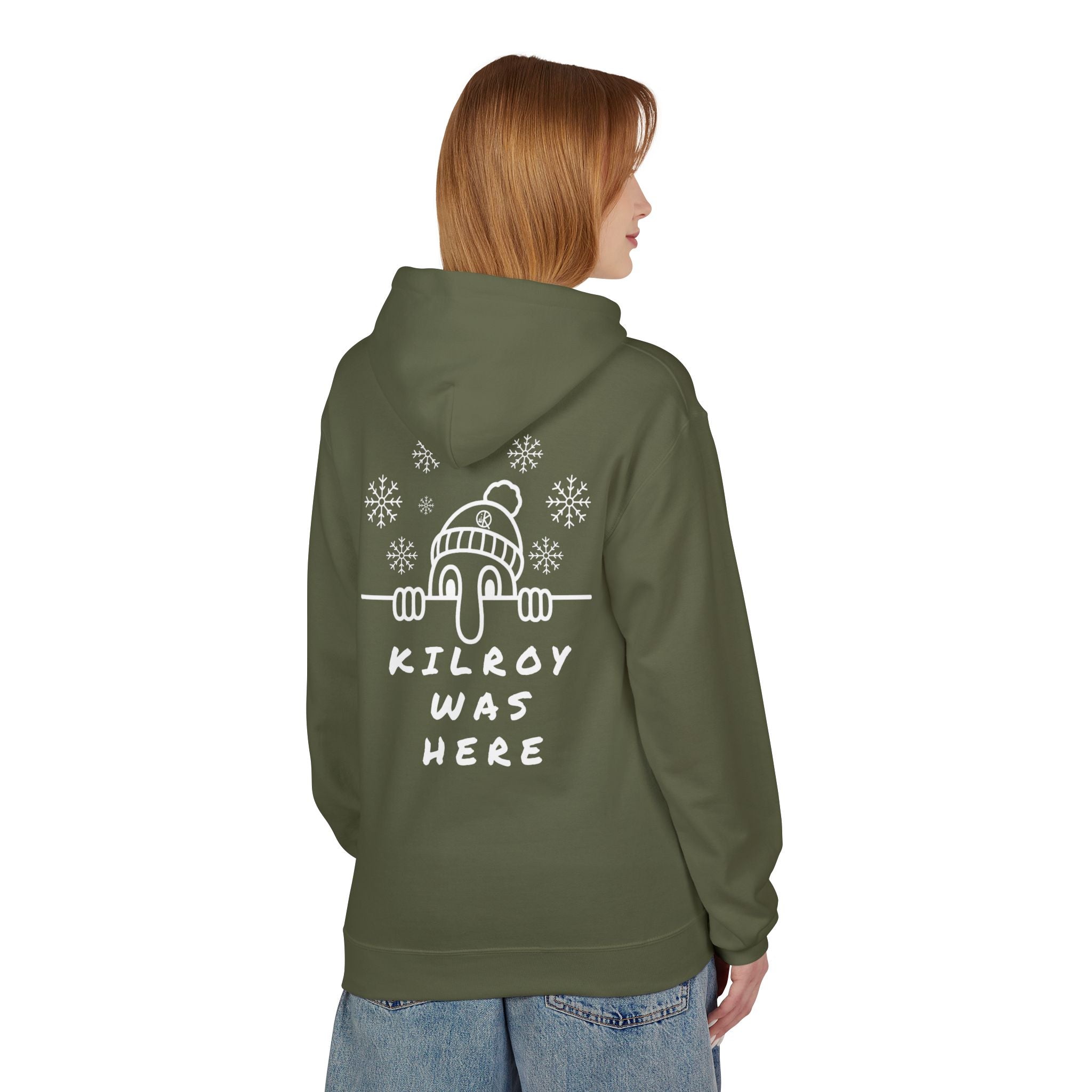 Kilroy Was Here Winter White Softstyle Hoodie