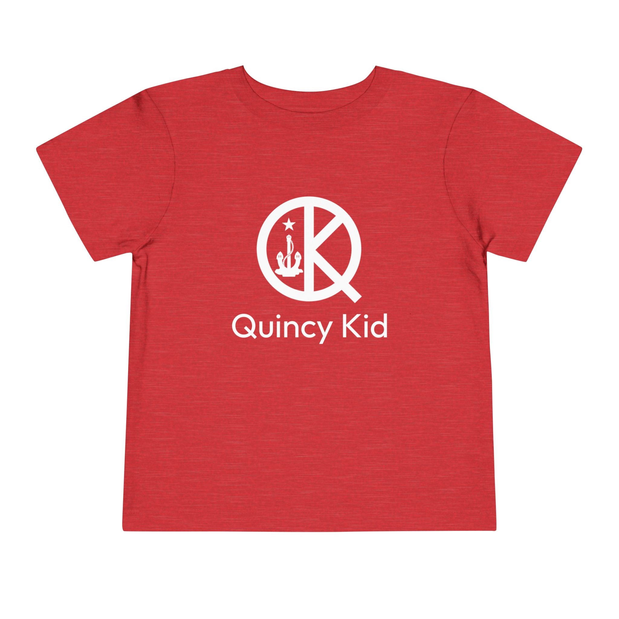 Quincy Kid Toddler T-shirt White Text