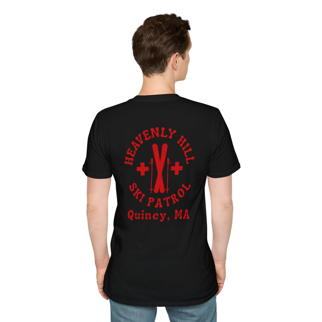 Distressed Heavenly Hill Ski Patrol T-shirt