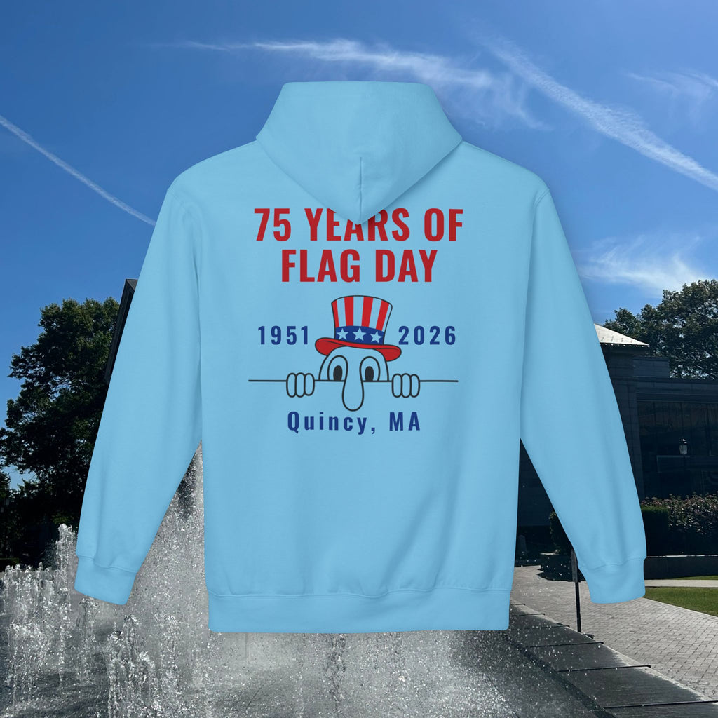 Kilroy Was Here Flag Day 75th Anniversary Hoodie