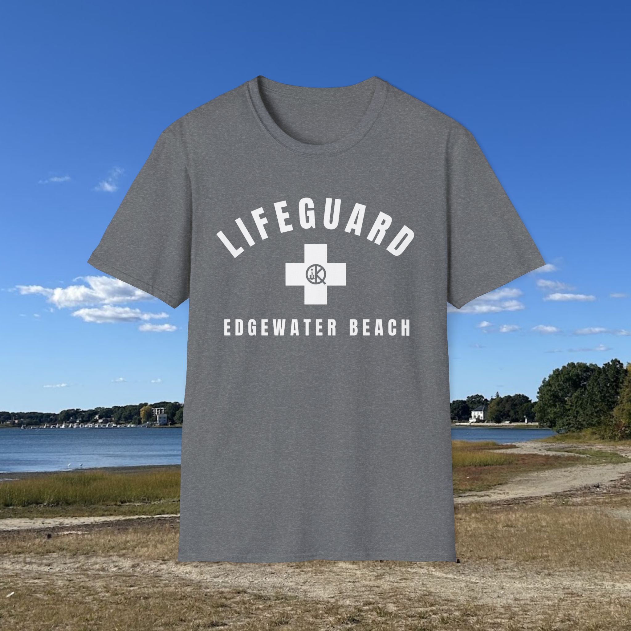 Edgewater Beach Lifeguard T-shirt